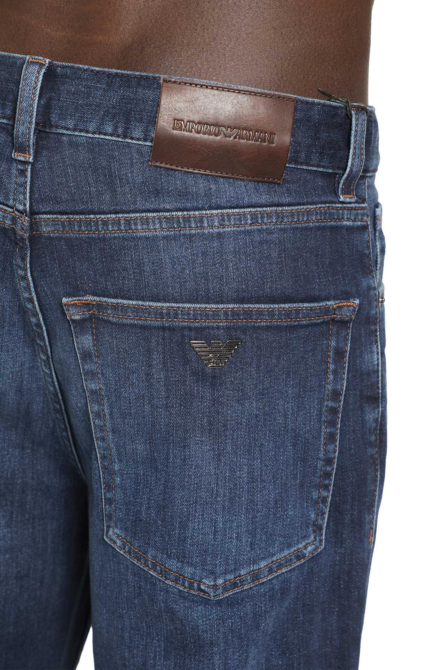 Emporio Armani J76 Straight-Leg Jeans