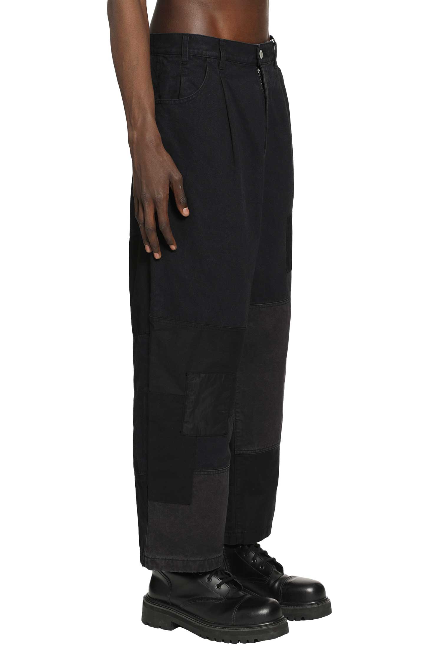 COMME DES GARCONS HOMME Spliced Canvas Trousers