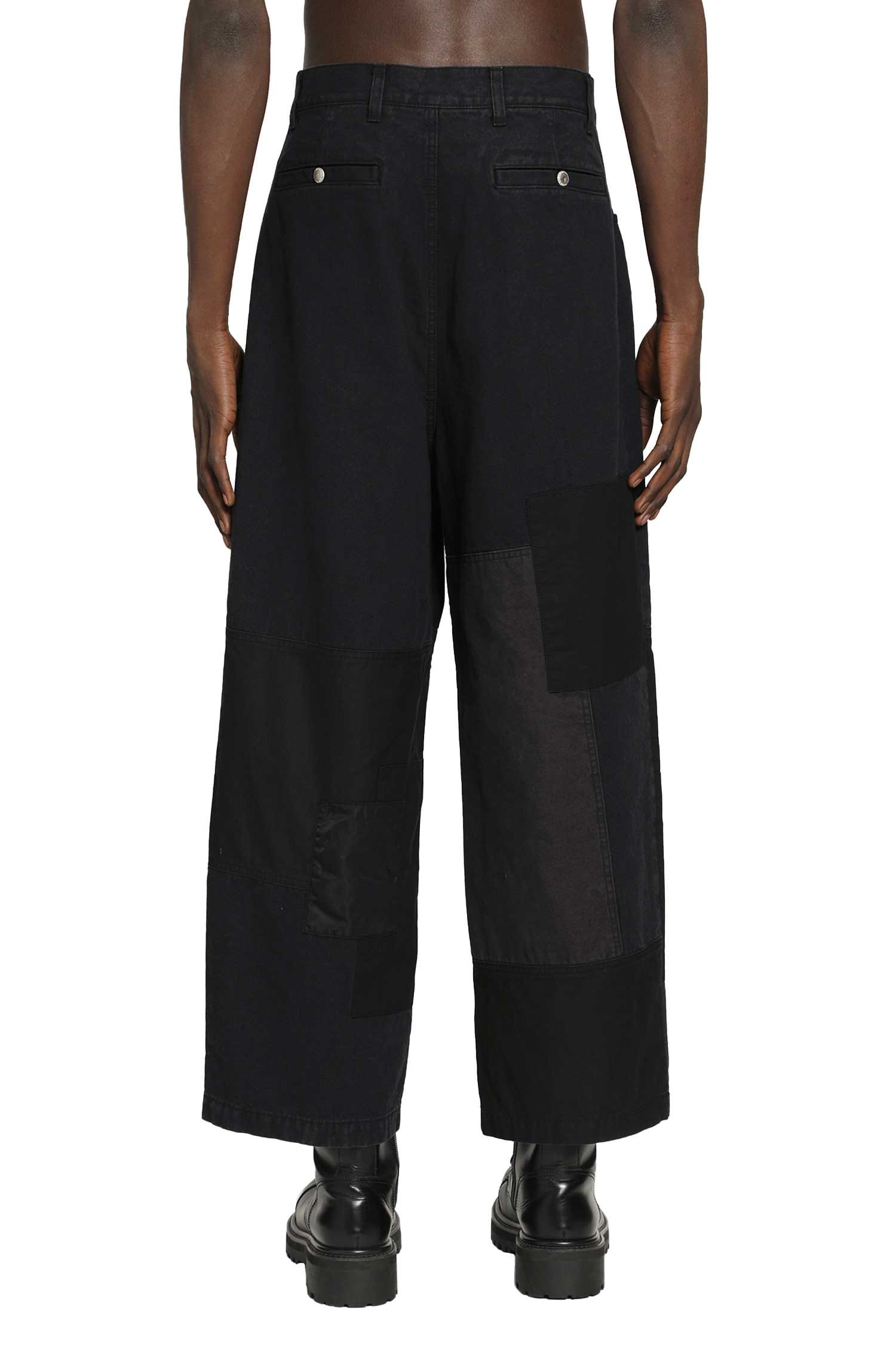 COMME DES GARCONS HOMME Spliced Canvas Trousers