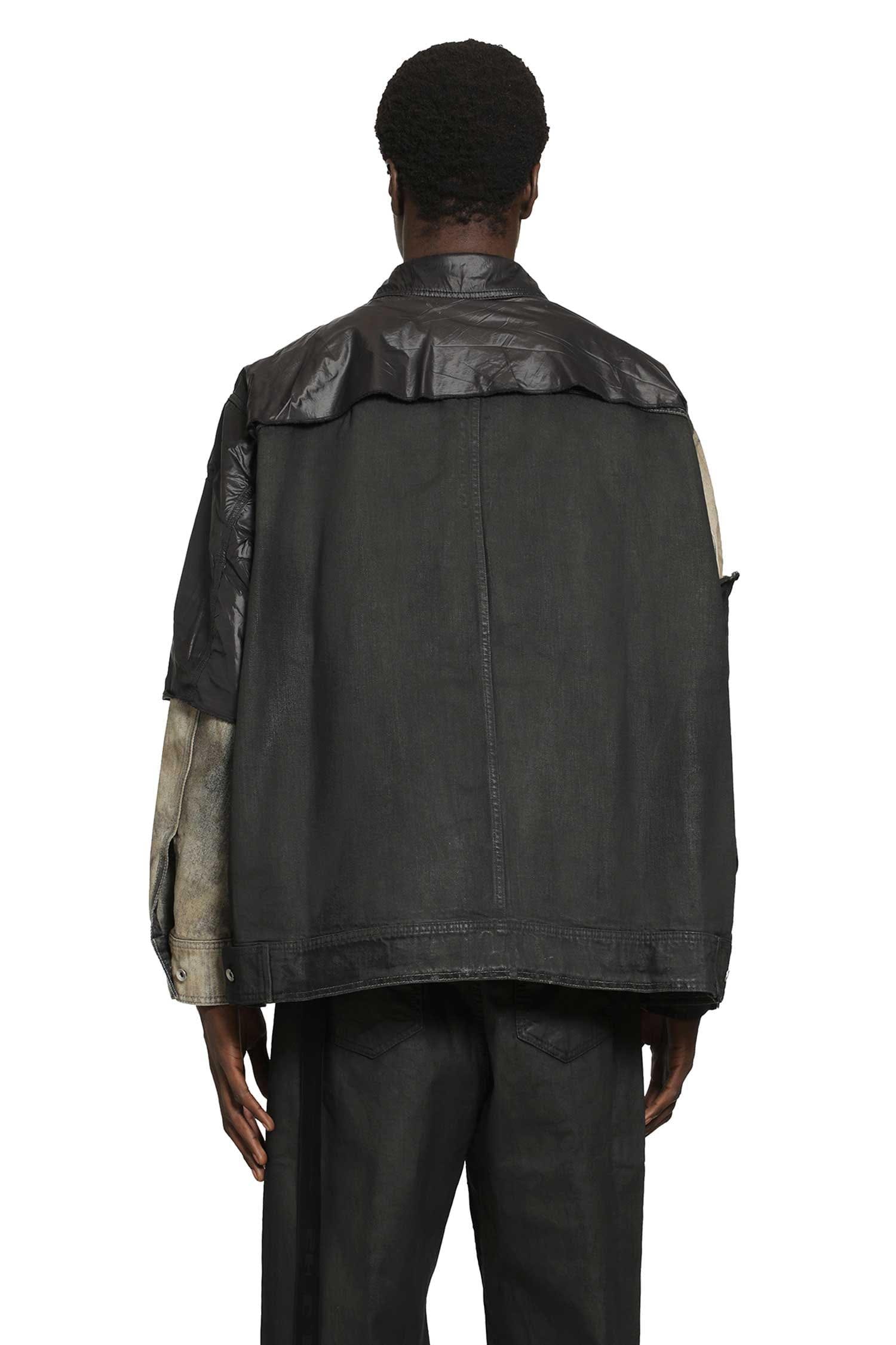 Rick Owens DRKSHDW Jumbo Worker Patchwork Jacket