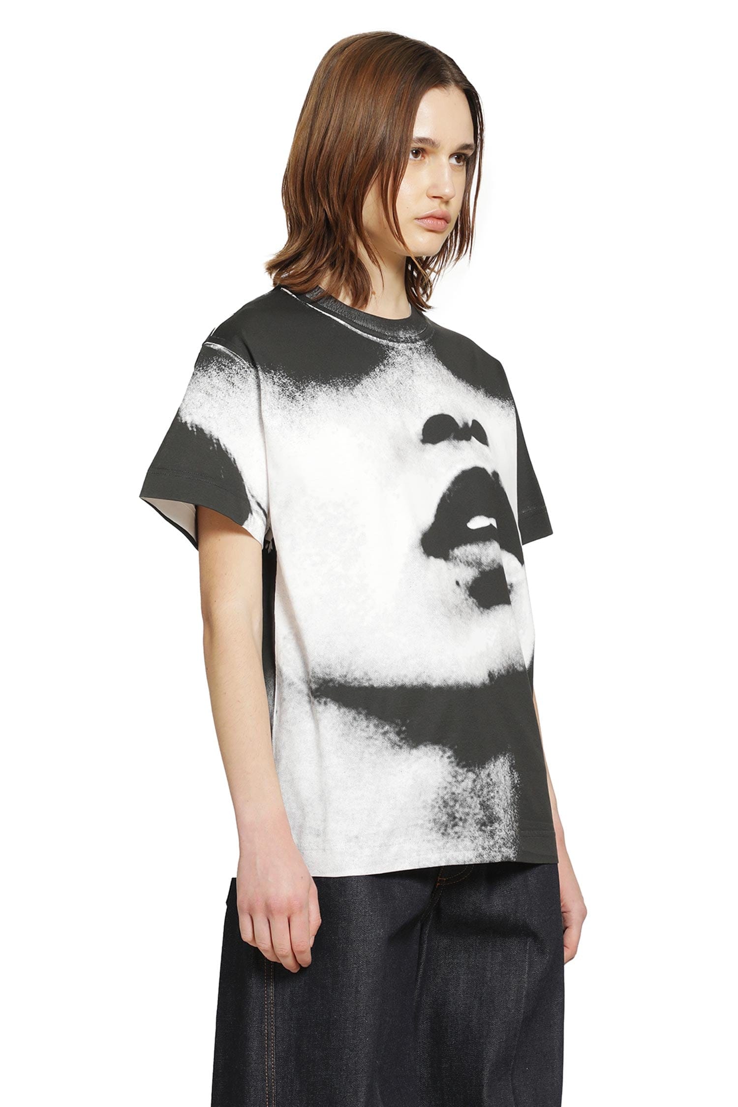 Givenchy Portrait Print Boxy T-Shirt