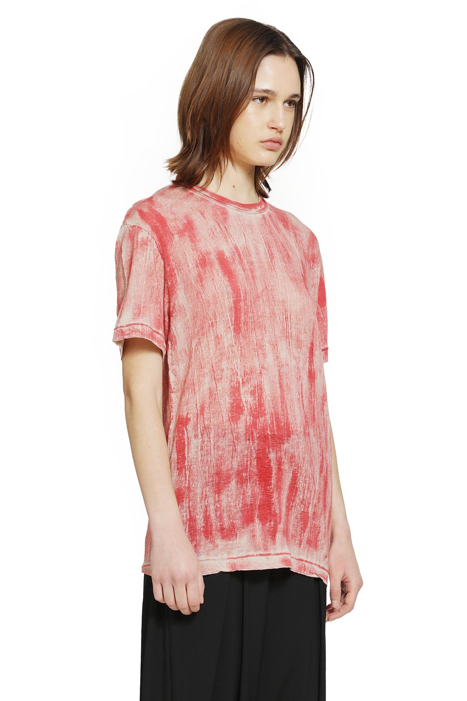 Comme Des Garcons Overdyed Linen T-Shirt
