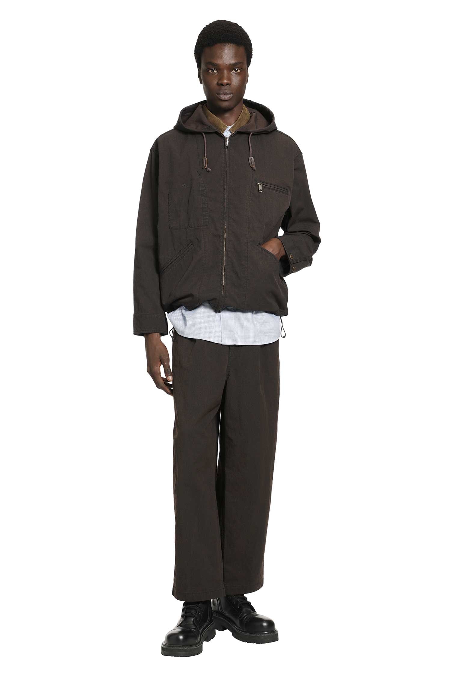 COMME DES GARCONS HOMME Pleated Cotton Canvas Trousers