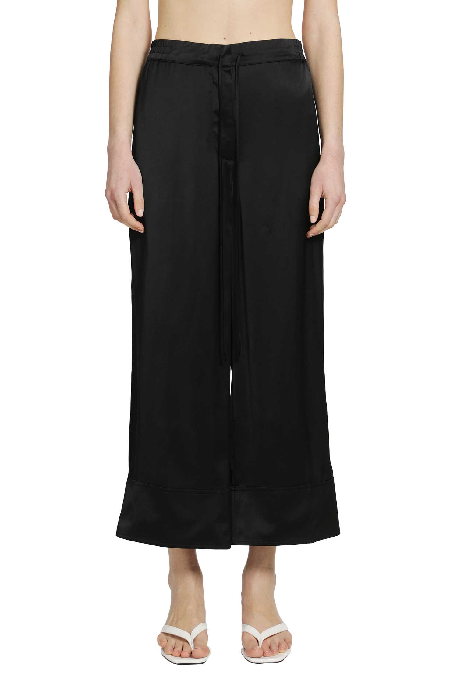 TOTEME Satin Drawstring Trousers