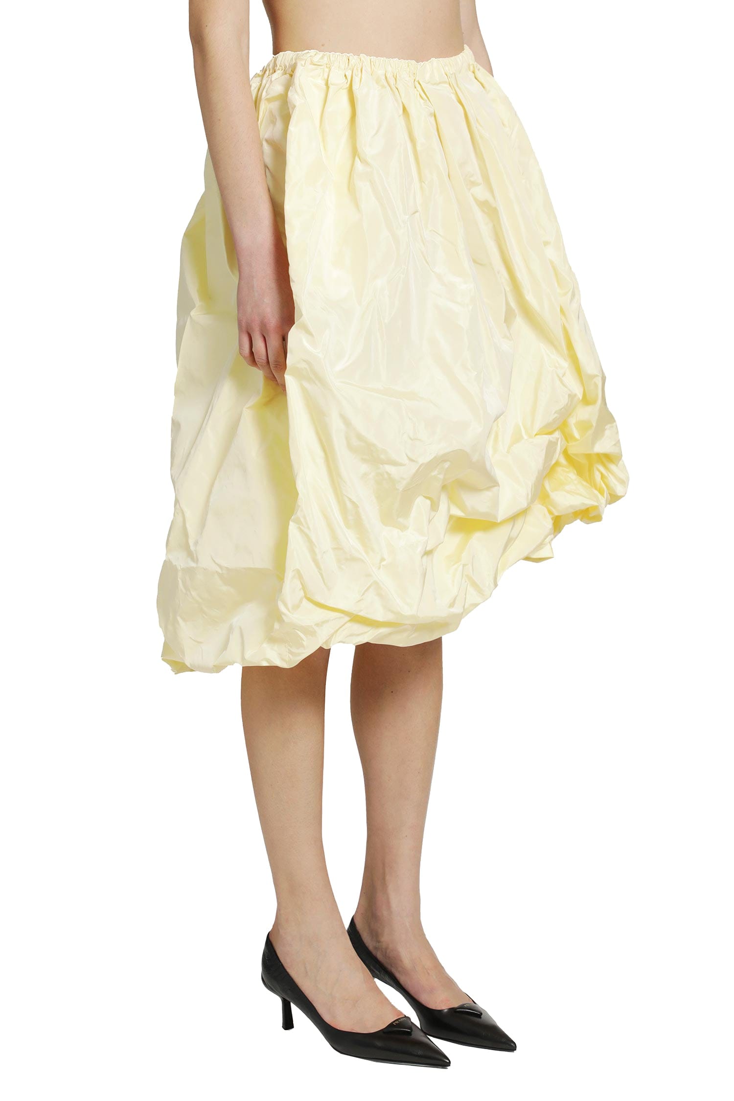 Prada Technical Taffeta Skirt