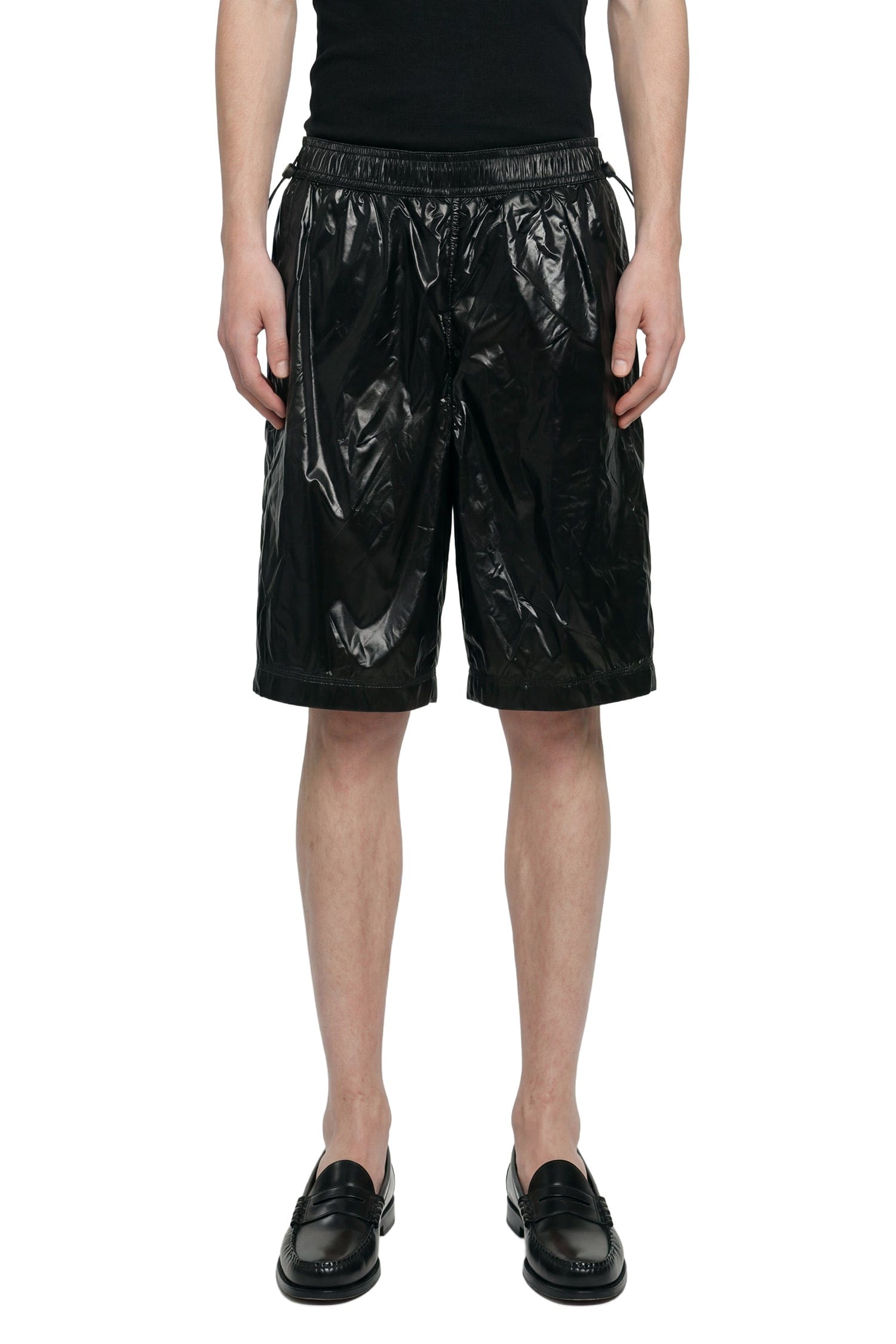 Laminar Shiny Nylon Shorts