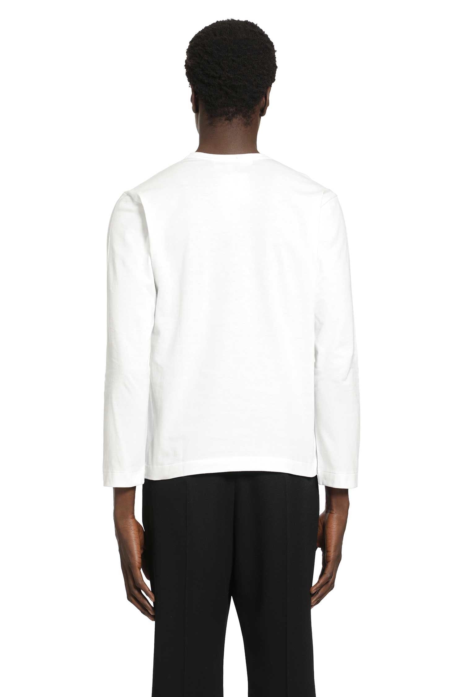 COMME DES GARCONS PLAY Heart Long Sleeve T-shirt