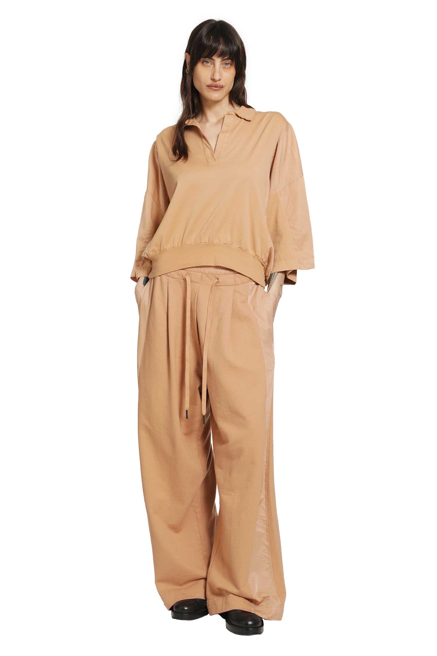 ANDREA YA AQOV Wide Drawstring Pants