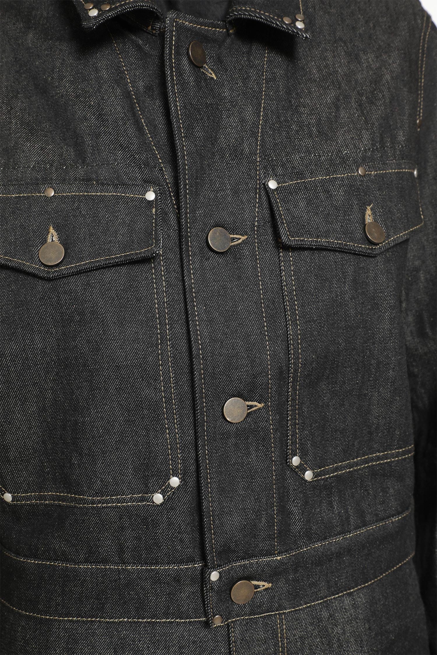 LEMAIRE Denim Studded Jacket