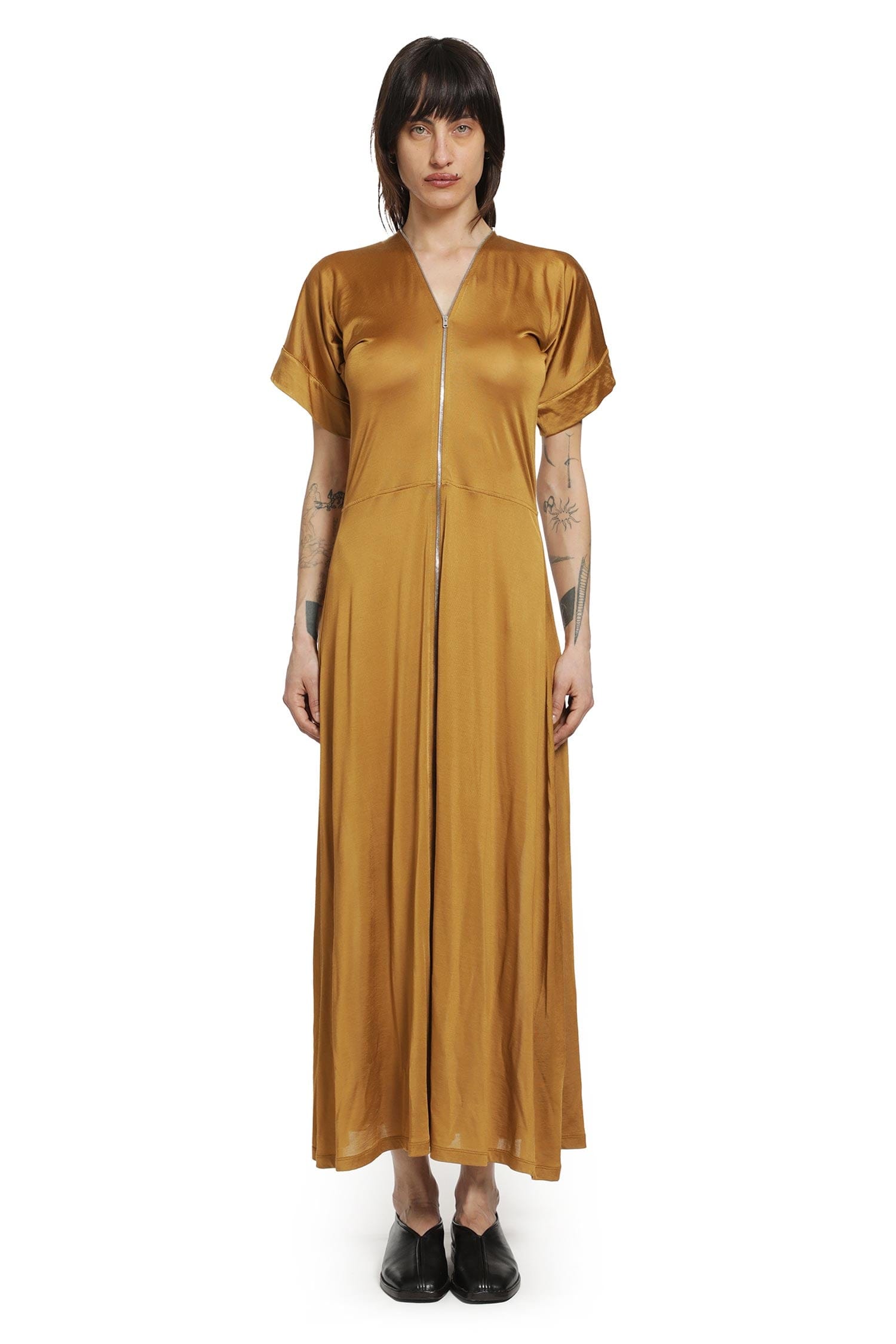 LEMAIRE Jersey Zip Midi Dress