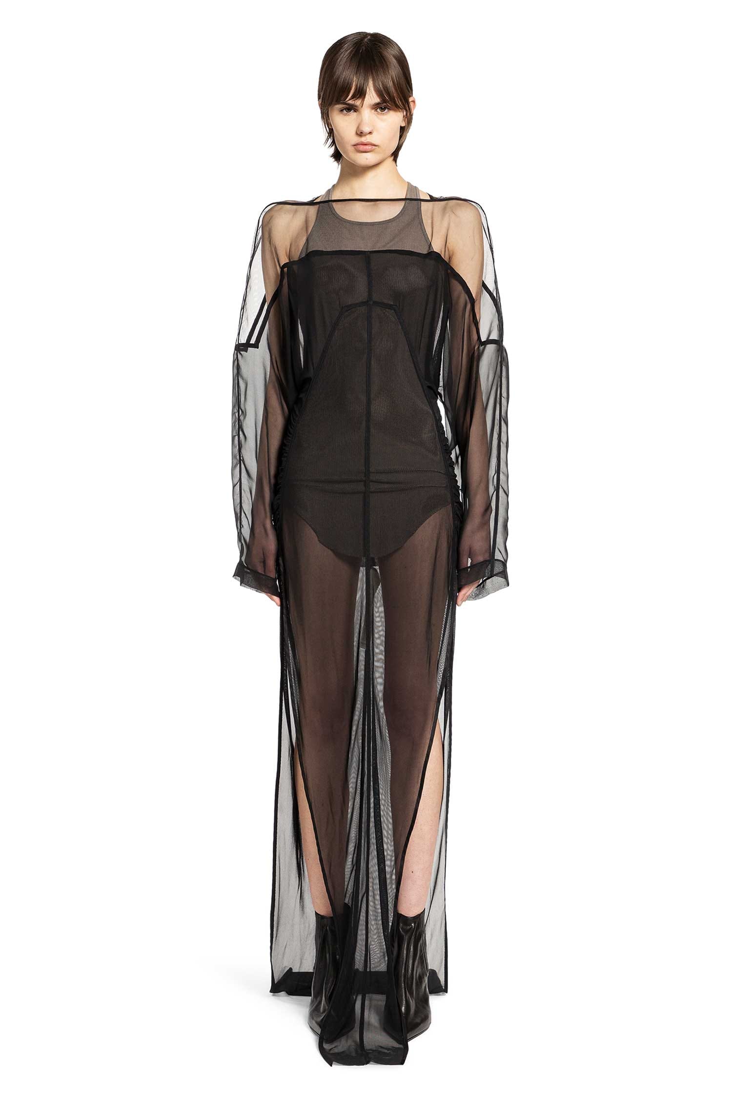 Rick Owens Temple Collage Gown