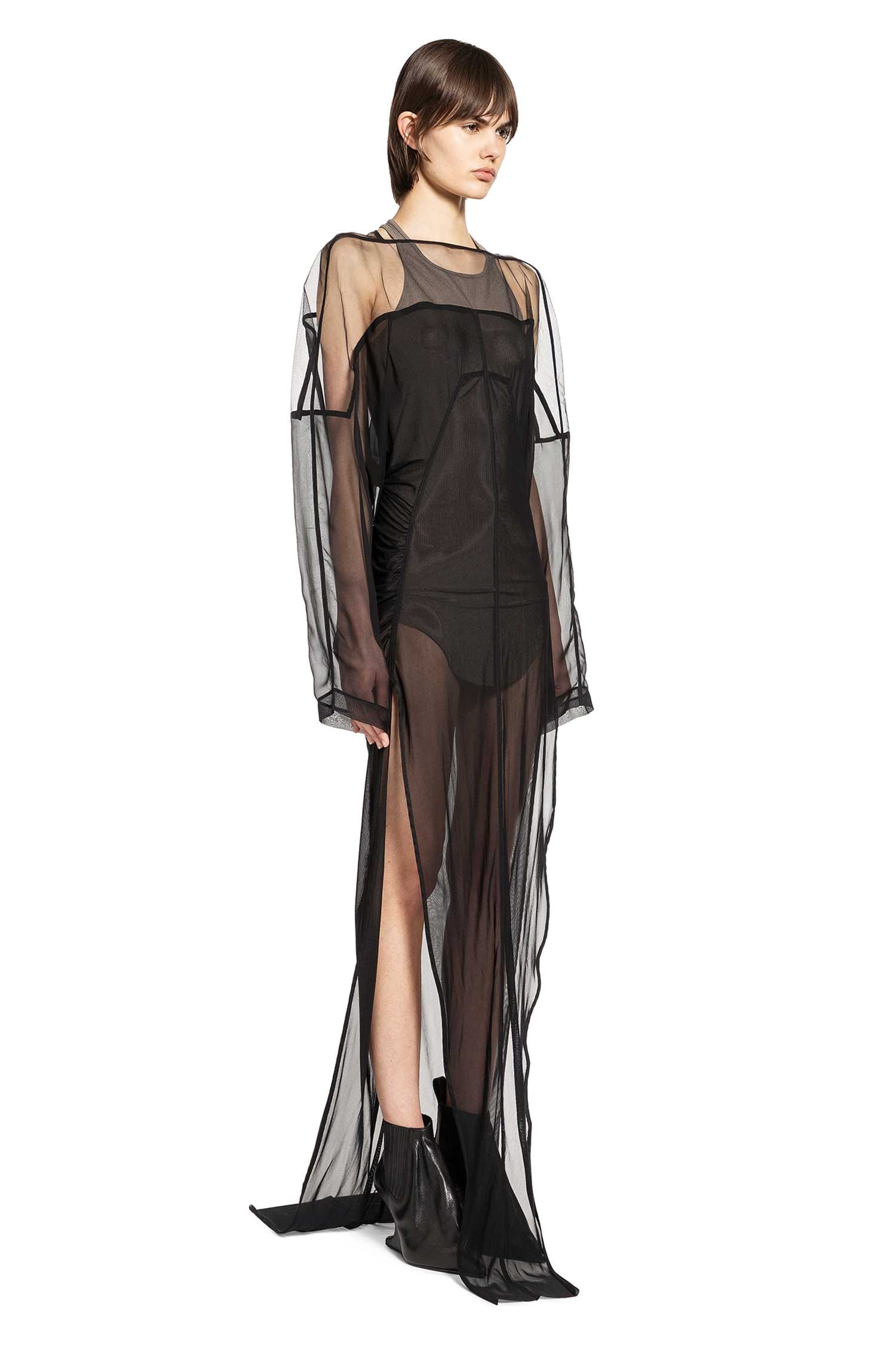 Rick Owens Temple Collage Gown