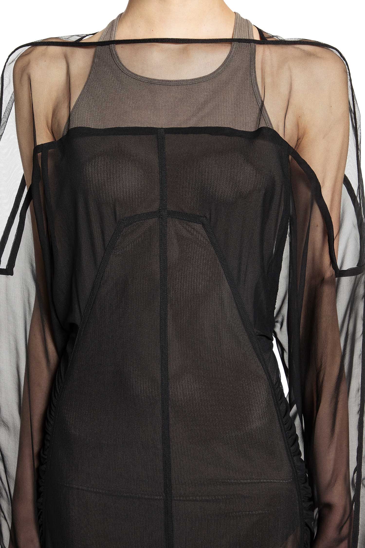 Rick Owens Temple Collage Gown