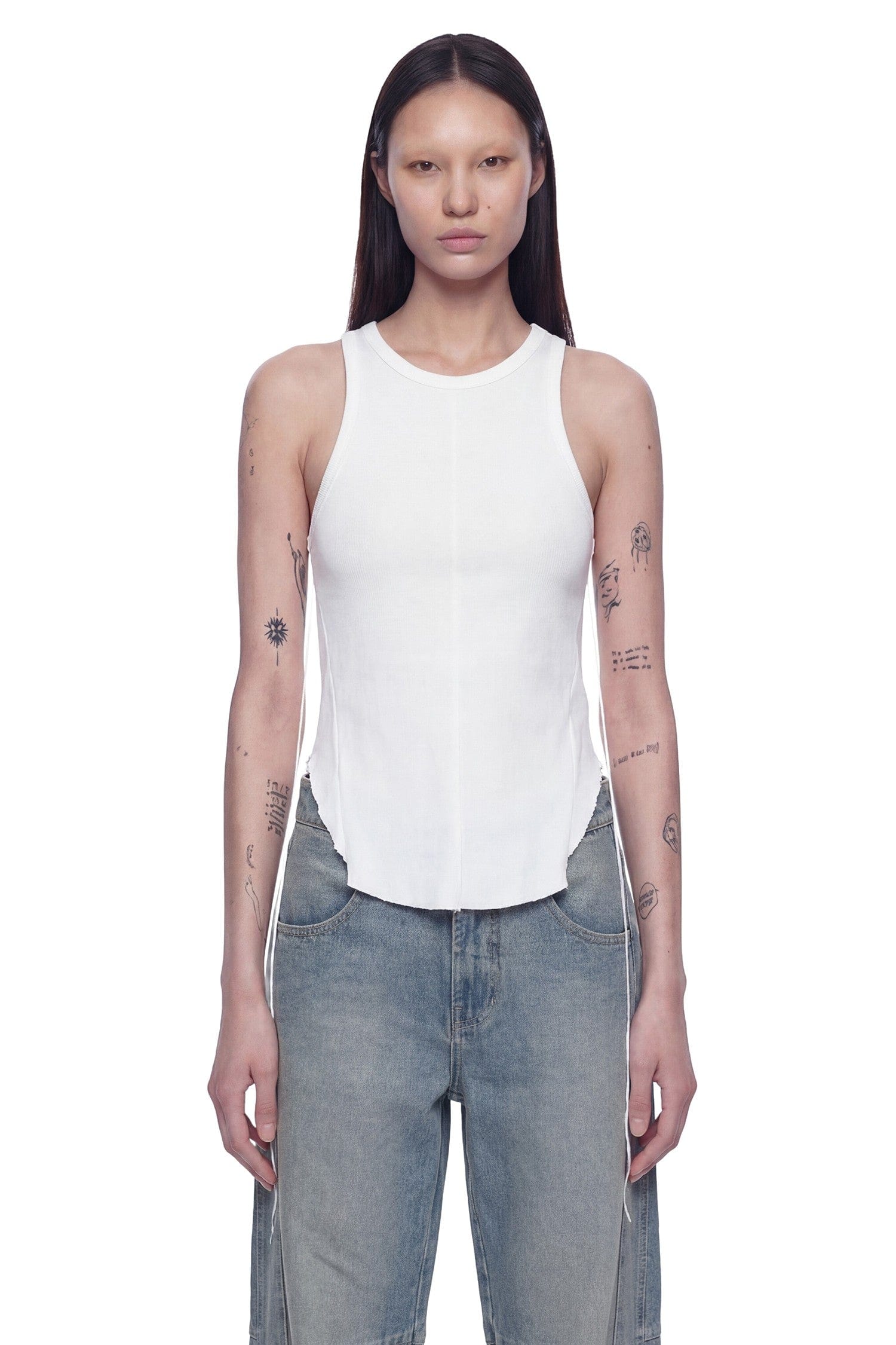ANDREA YA AQOV Tank Top in Stretch Modal Jersey
