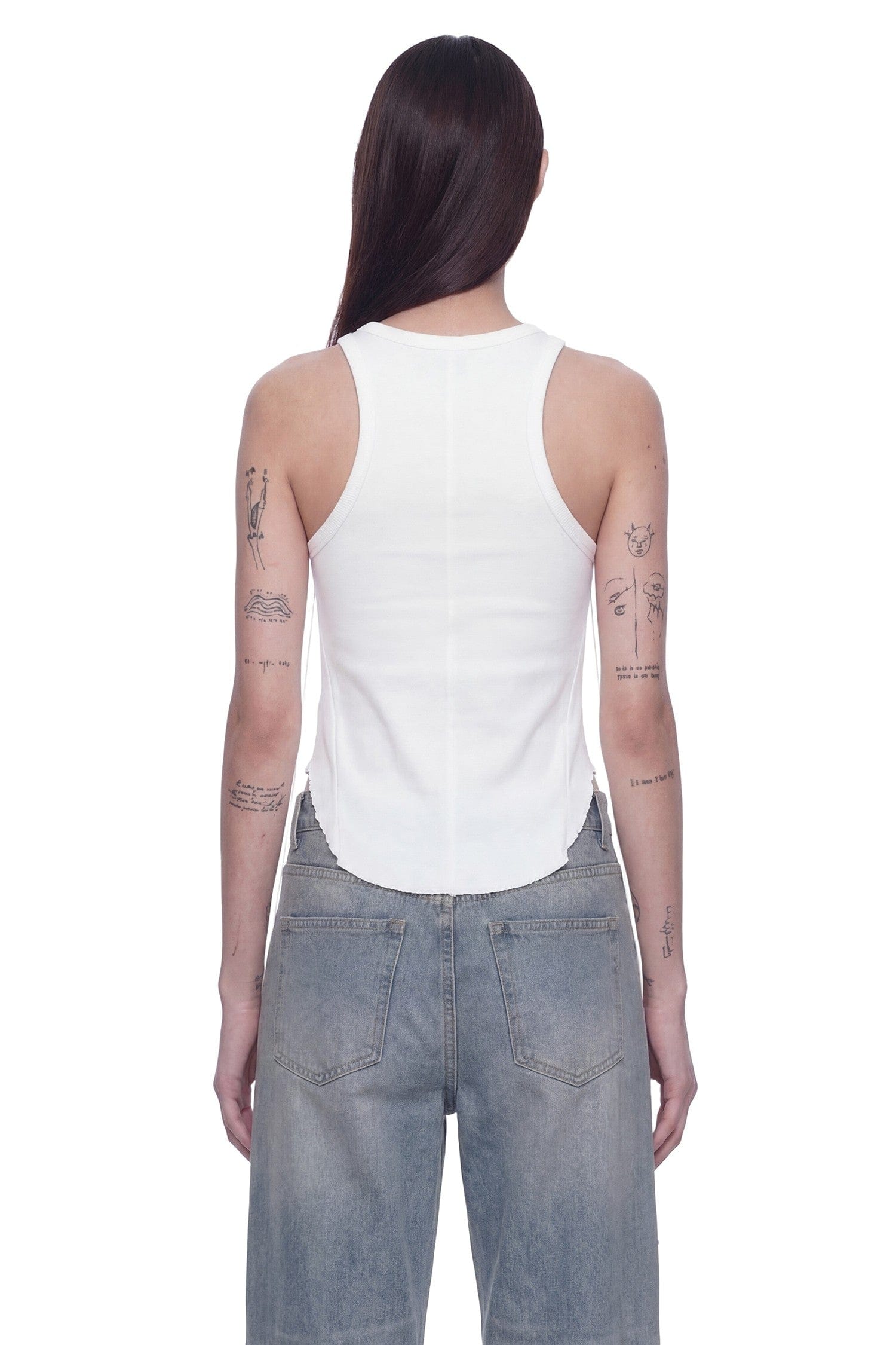 ANDREA YA AQOV Tank Top in Stretch Modal Jersey