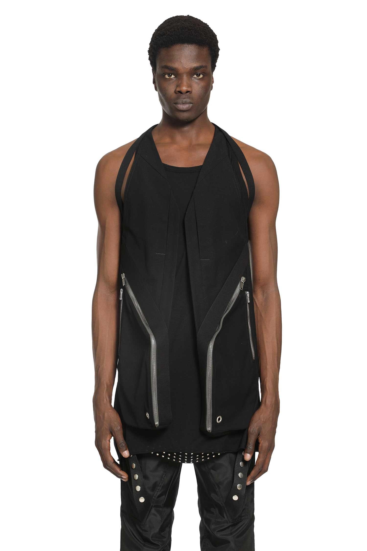 Rick Owens Temple Temple Vest Long