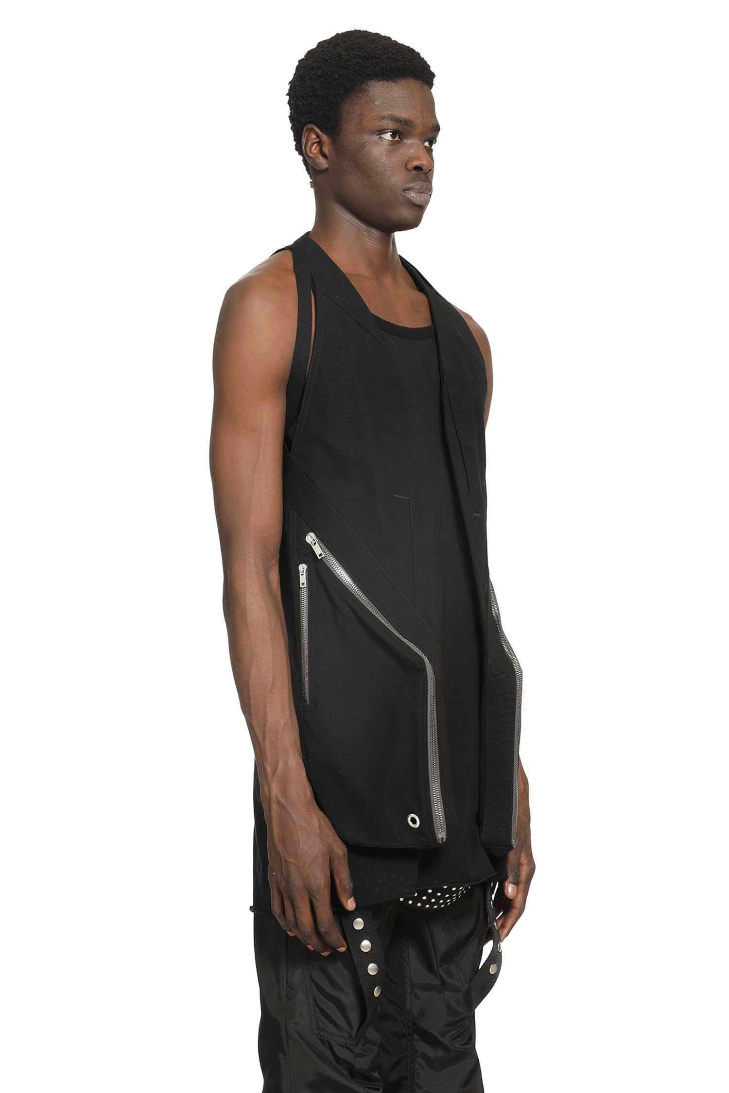 Rick Owens Temple Temple Vest Long