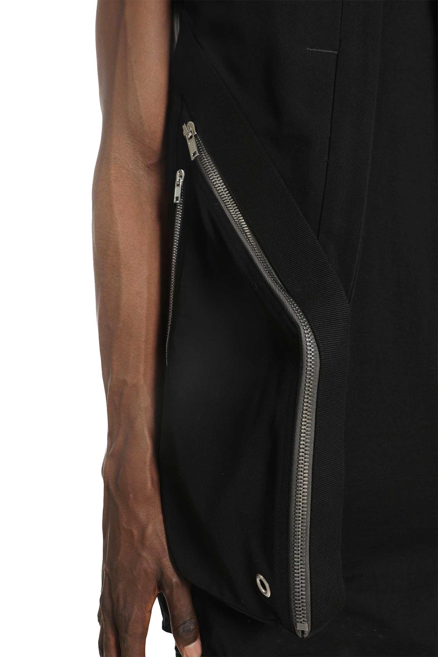 Rick Owens Temple Temple Vest Long