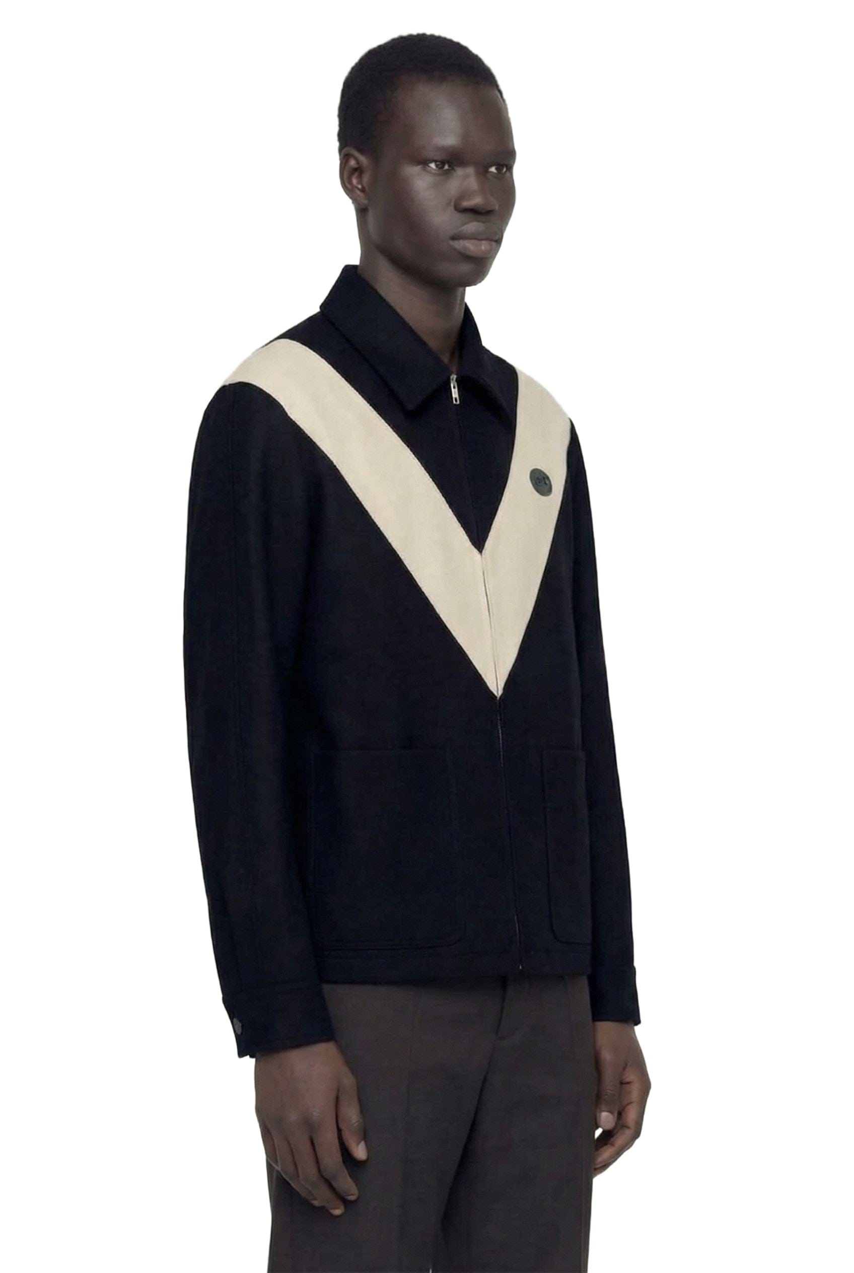 Valentino Signature V Nylon Gabardine Jacket