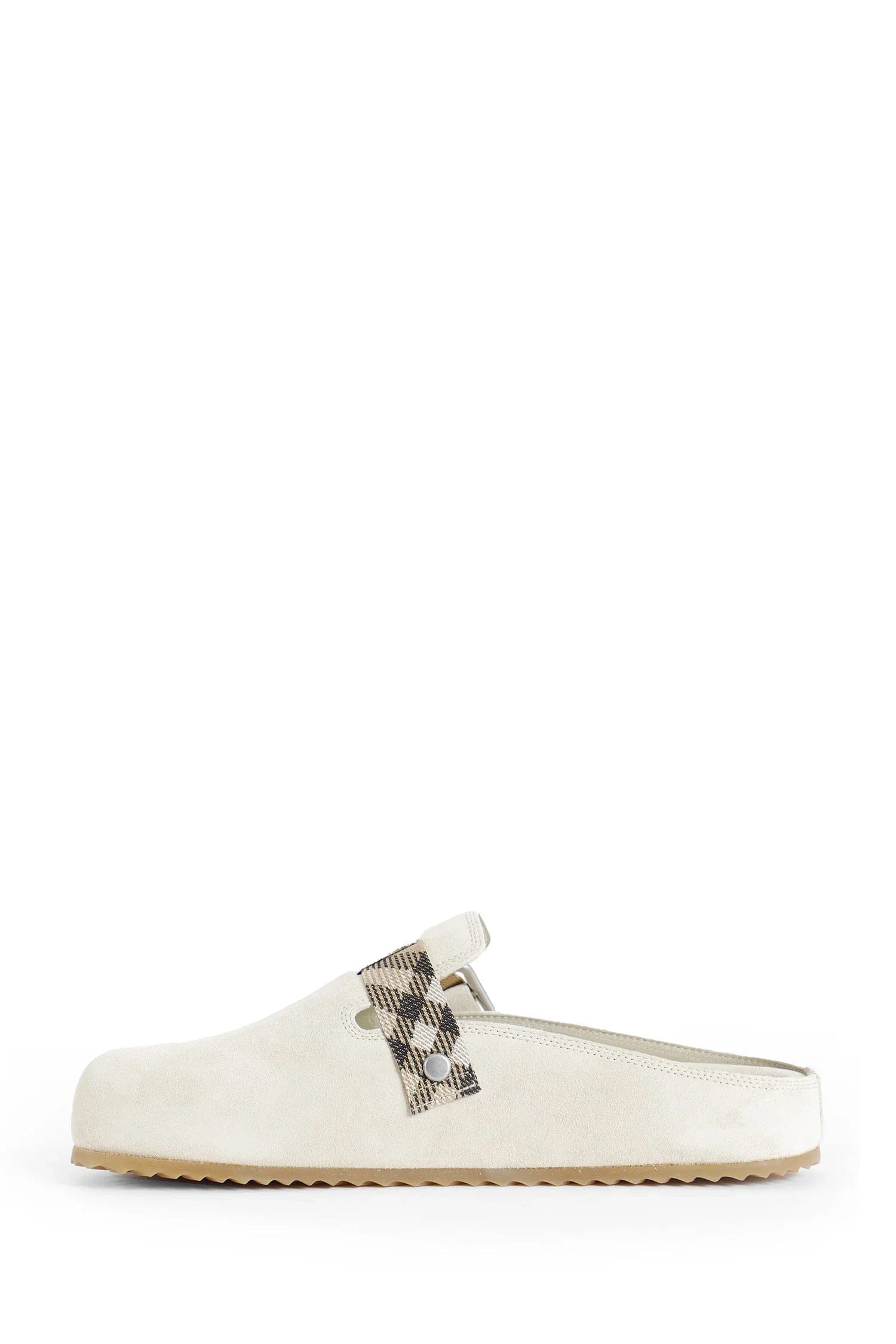 Burberry Suede Urchin Clogs