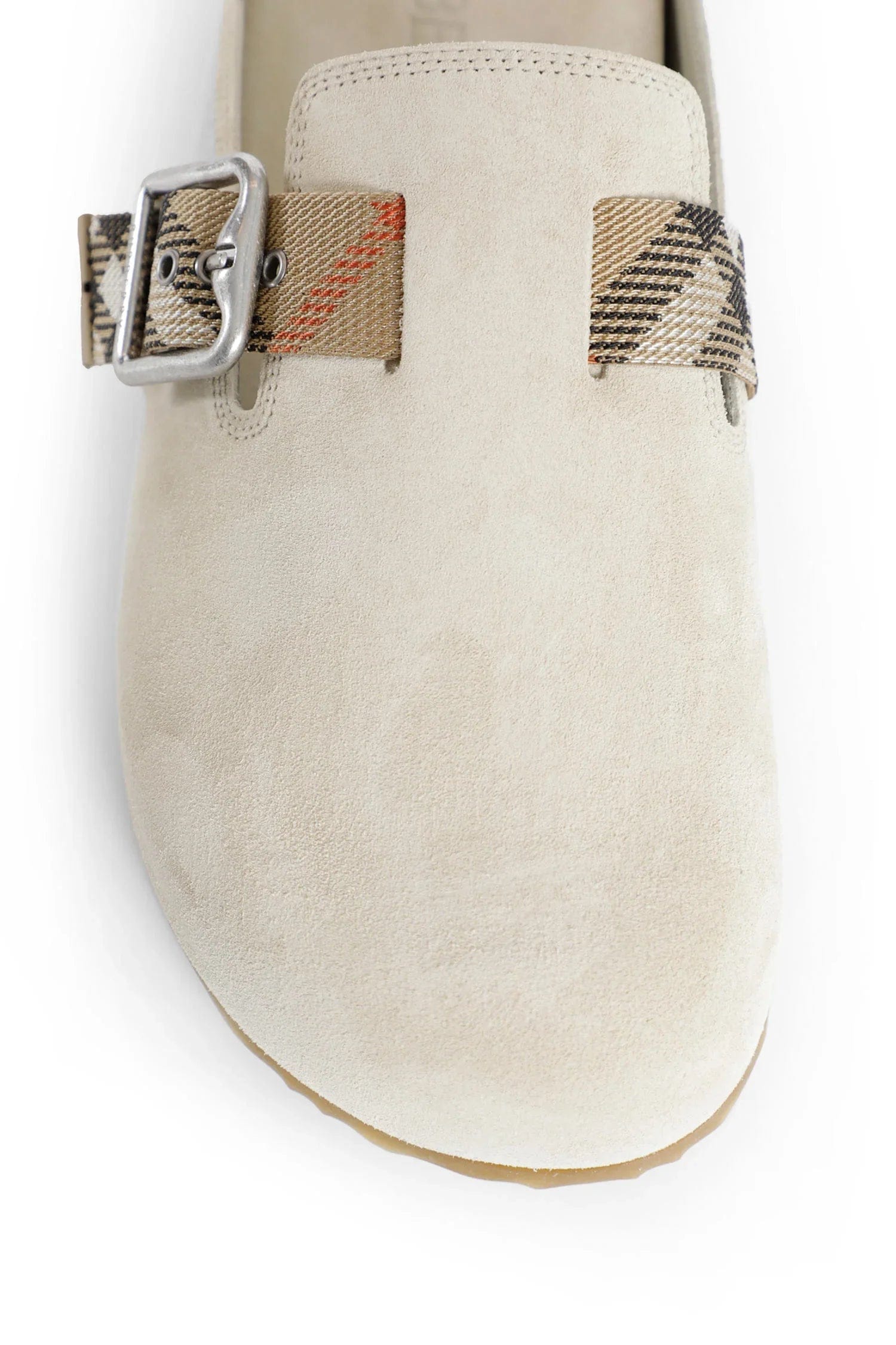 Burberry Suede Urchin Clogs