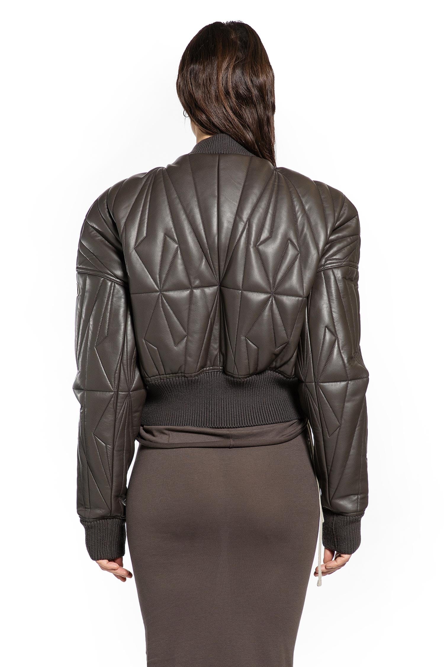 Rick Owens Moncler x Rick Owens Geocamo Leather Jacket