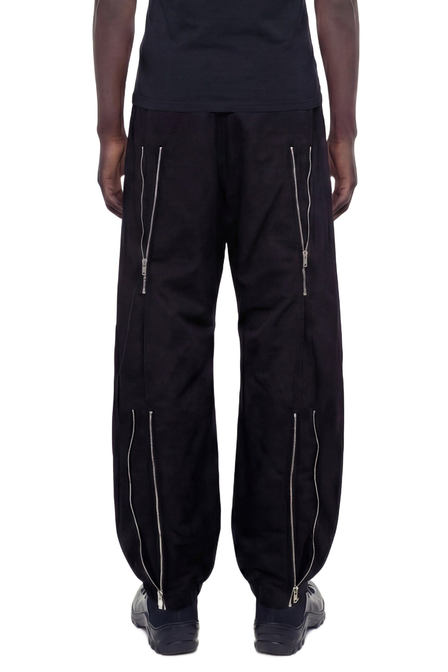 NVL GARDE Punk Wide Leg Trousers