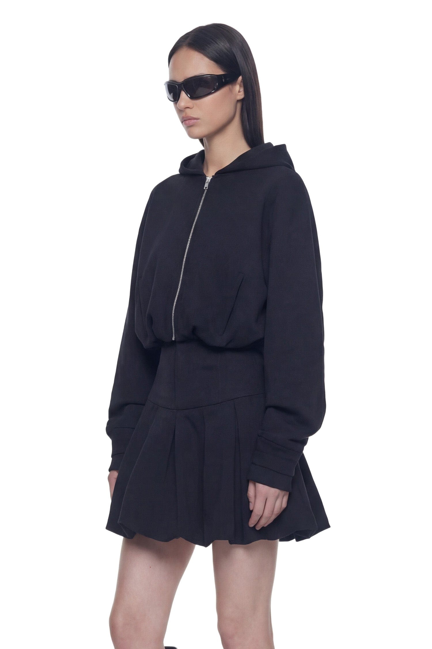 NVL GARDE Bubble Zip-Up Hoodie