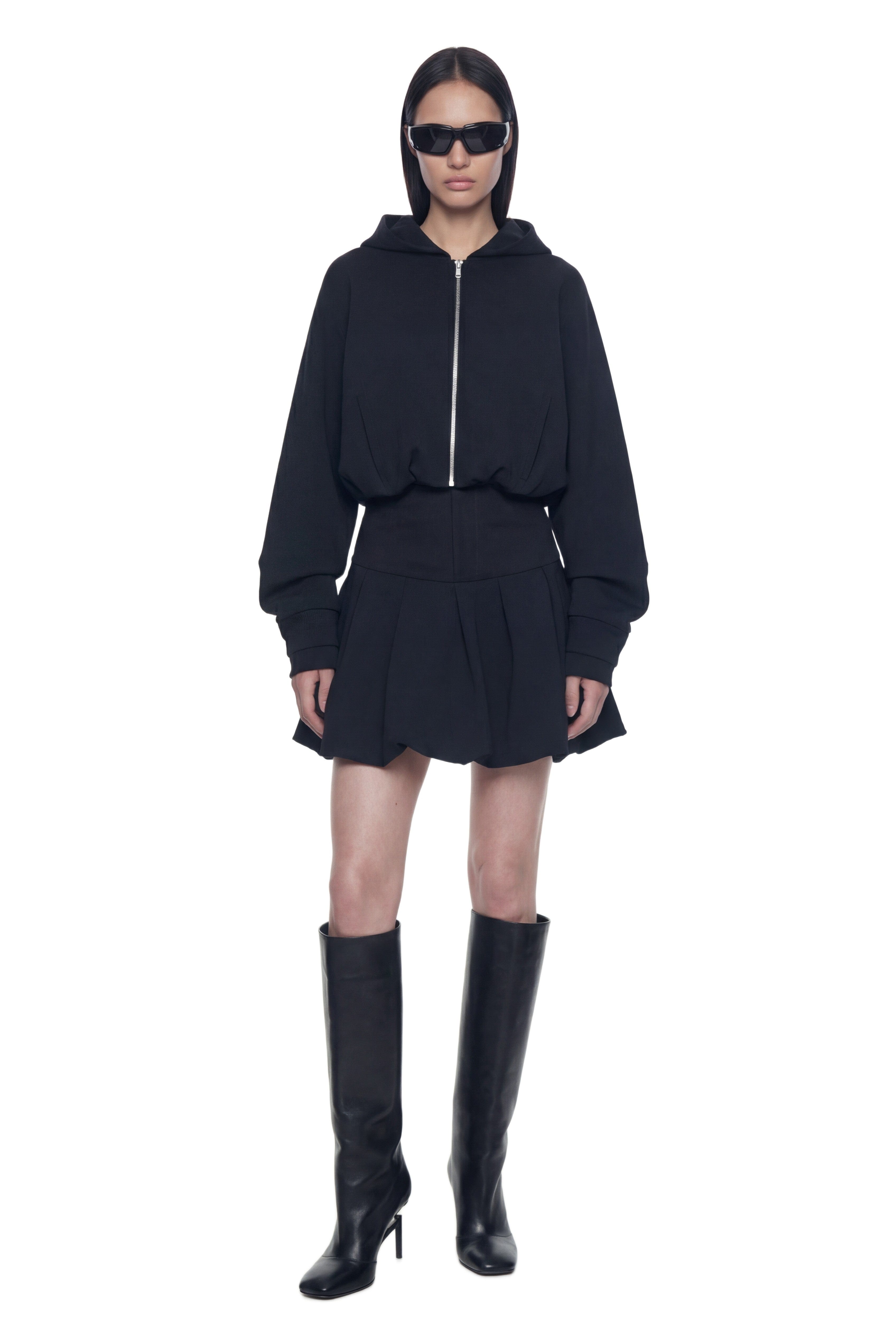 NVL GARDE Bubble Zip-Up Hoodie