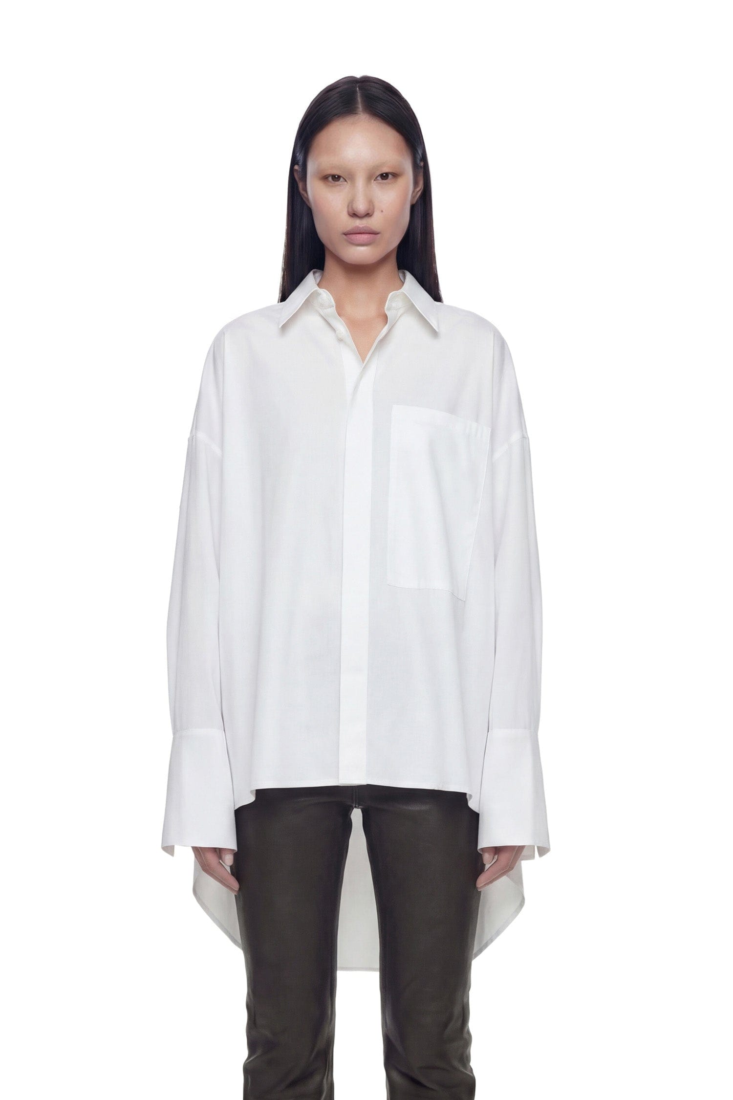 NVL GARDE Open Back Oversize Pocket Shirt