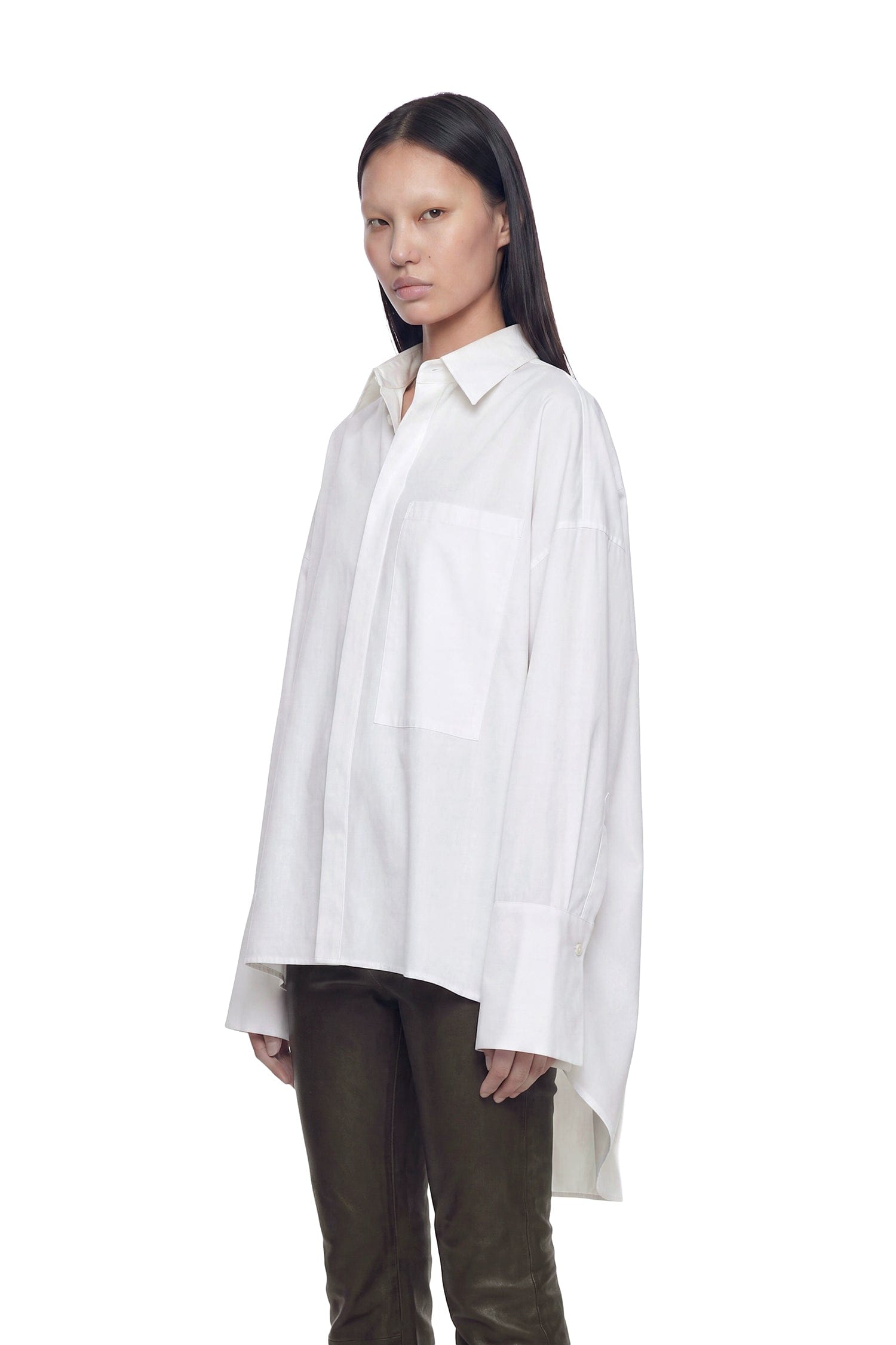 NVL GARDE Open Back Oversize Pocket Shirt