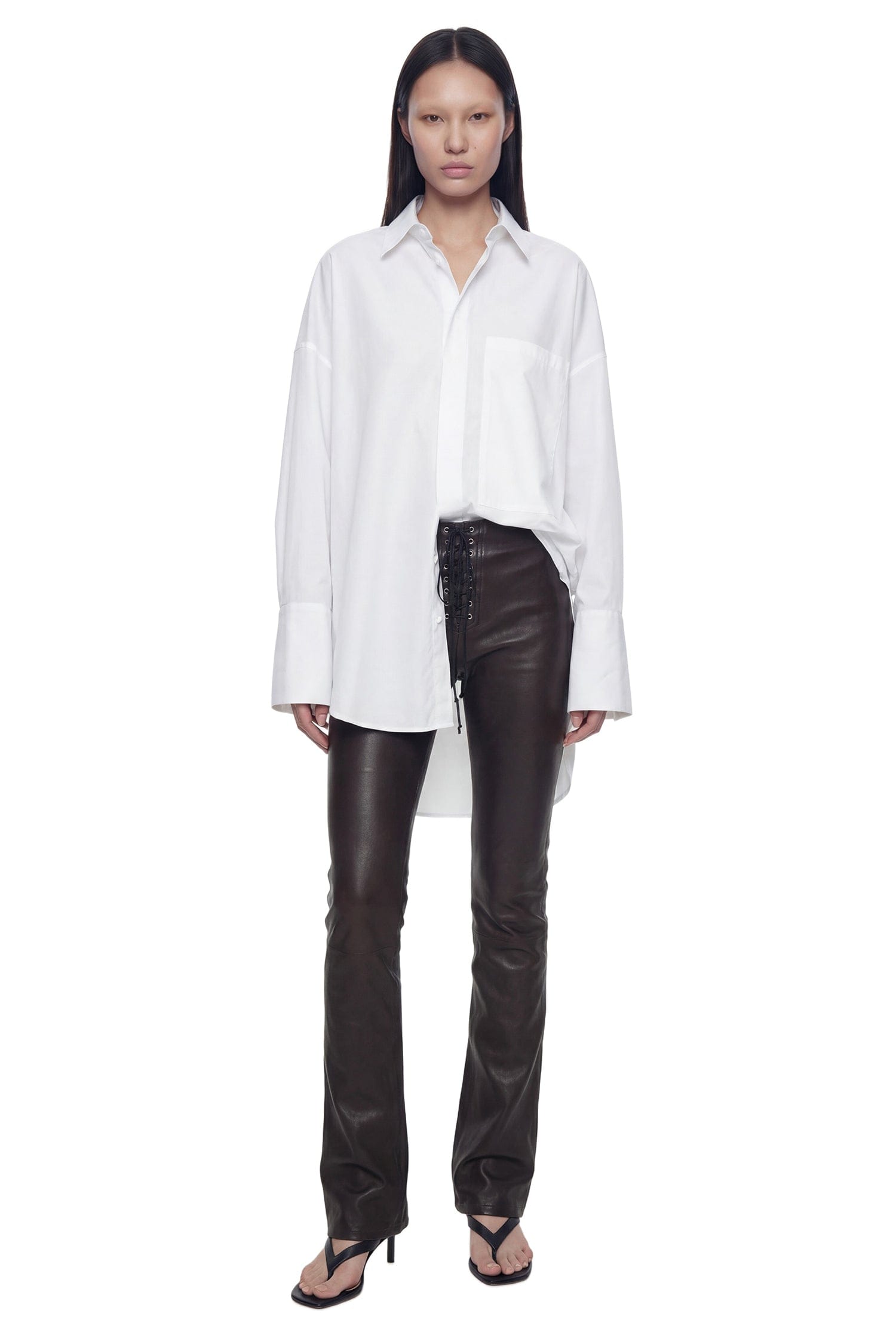 NVL GARDE Open Back Oversize Pocket Shirt