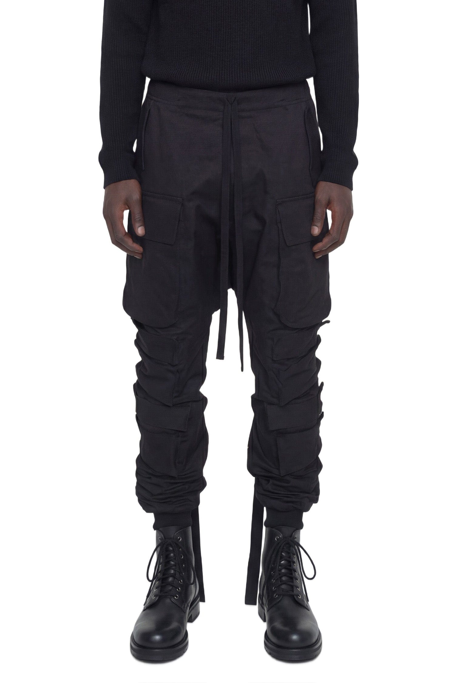 NVL GARDE Cargo Drop Crotch Cargo Pants
