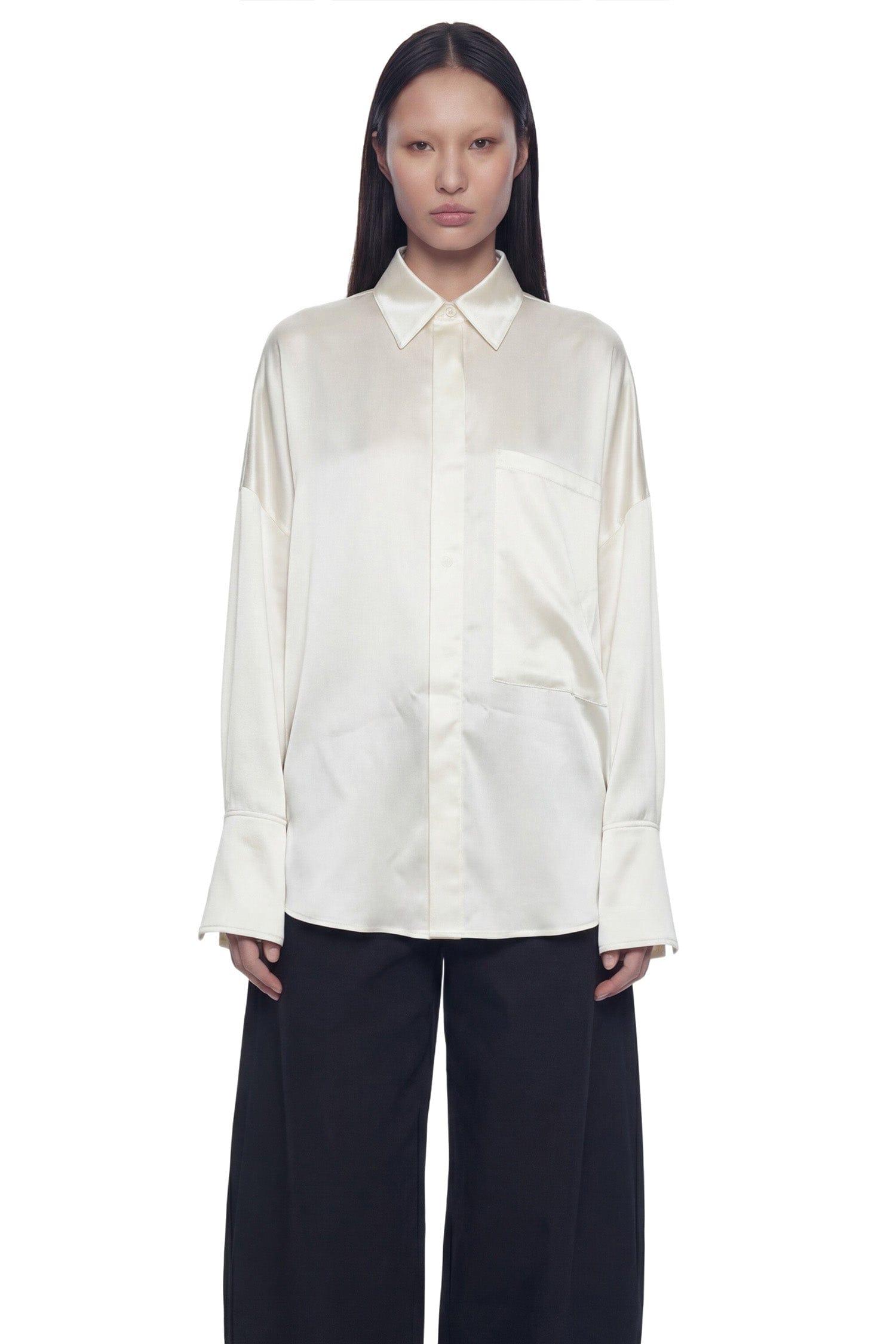 NVL GARDE Open Back Oversized Pocket Shirt