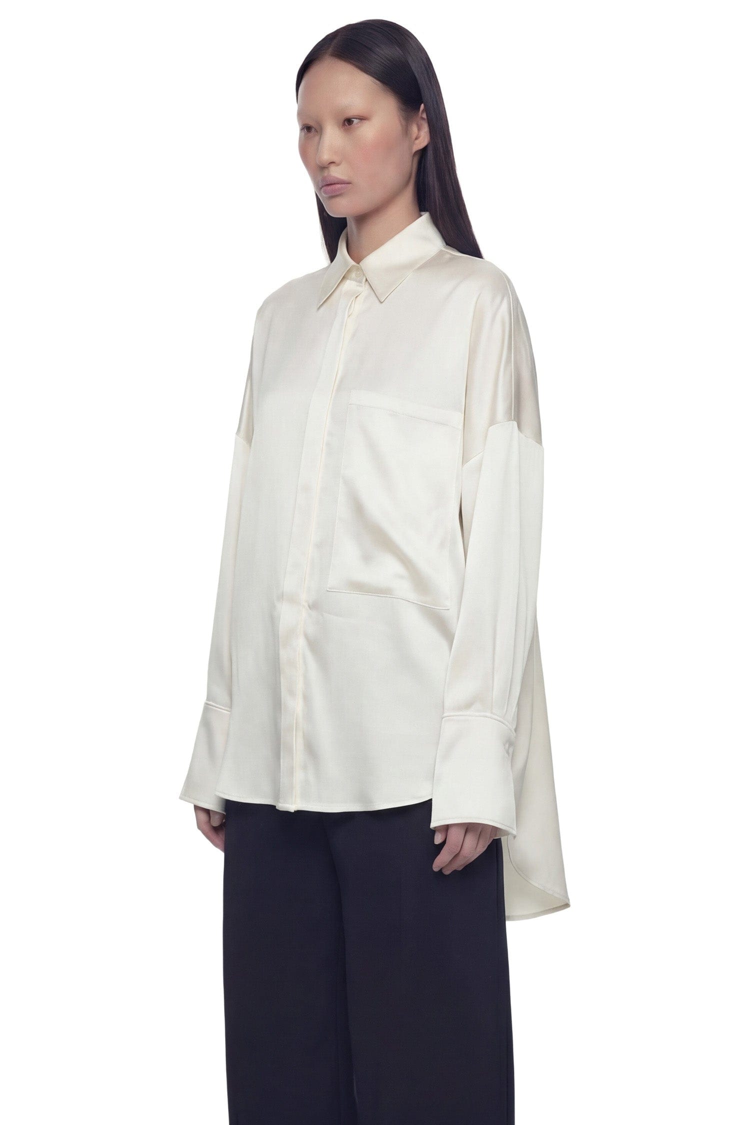 NVL GARDE Open Back Oversized Pocket Shirt
