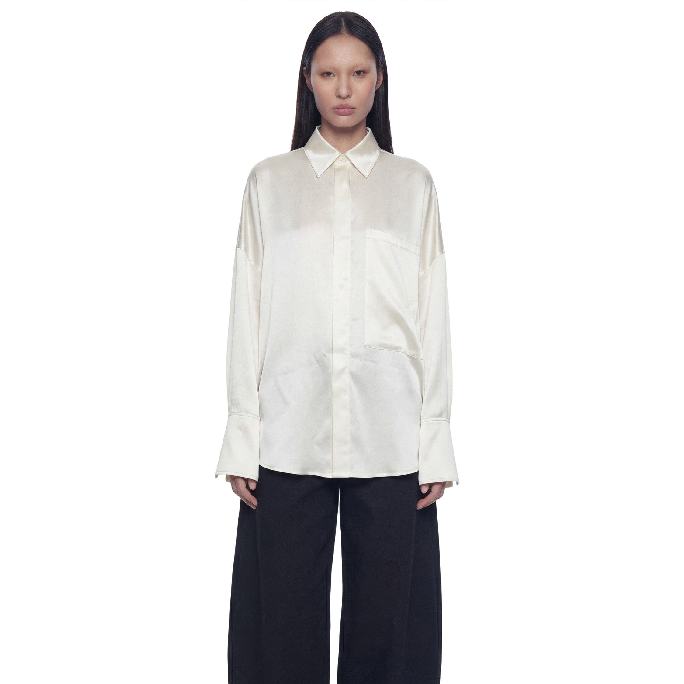NVL GARDE Open Back Oversized Pocket Shirt
