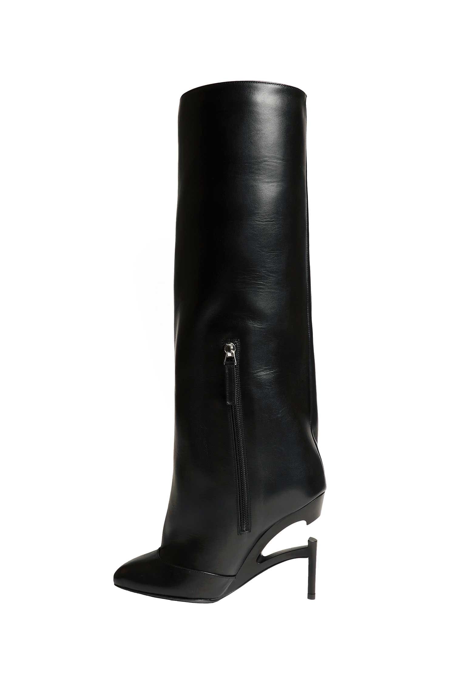 NVL GARDE Broken Heel Knee High Boots