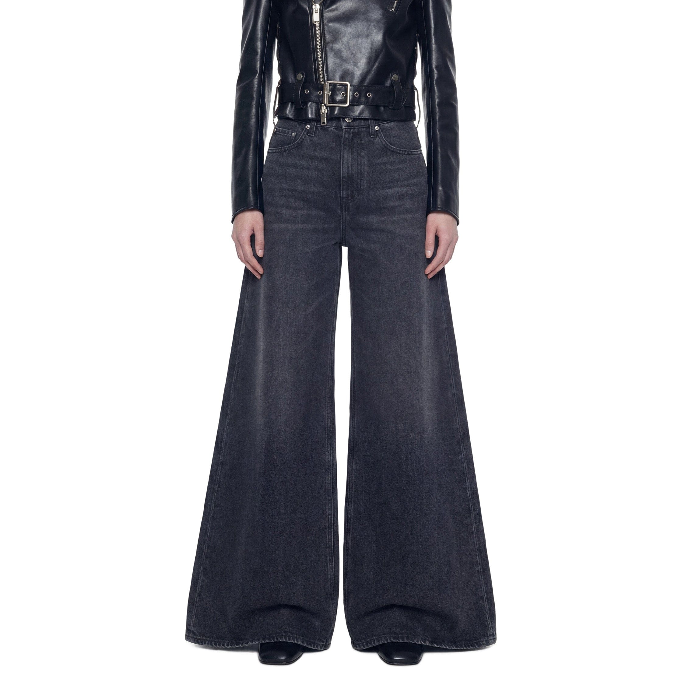 NVL GARDE Super Wide Leg Jeans