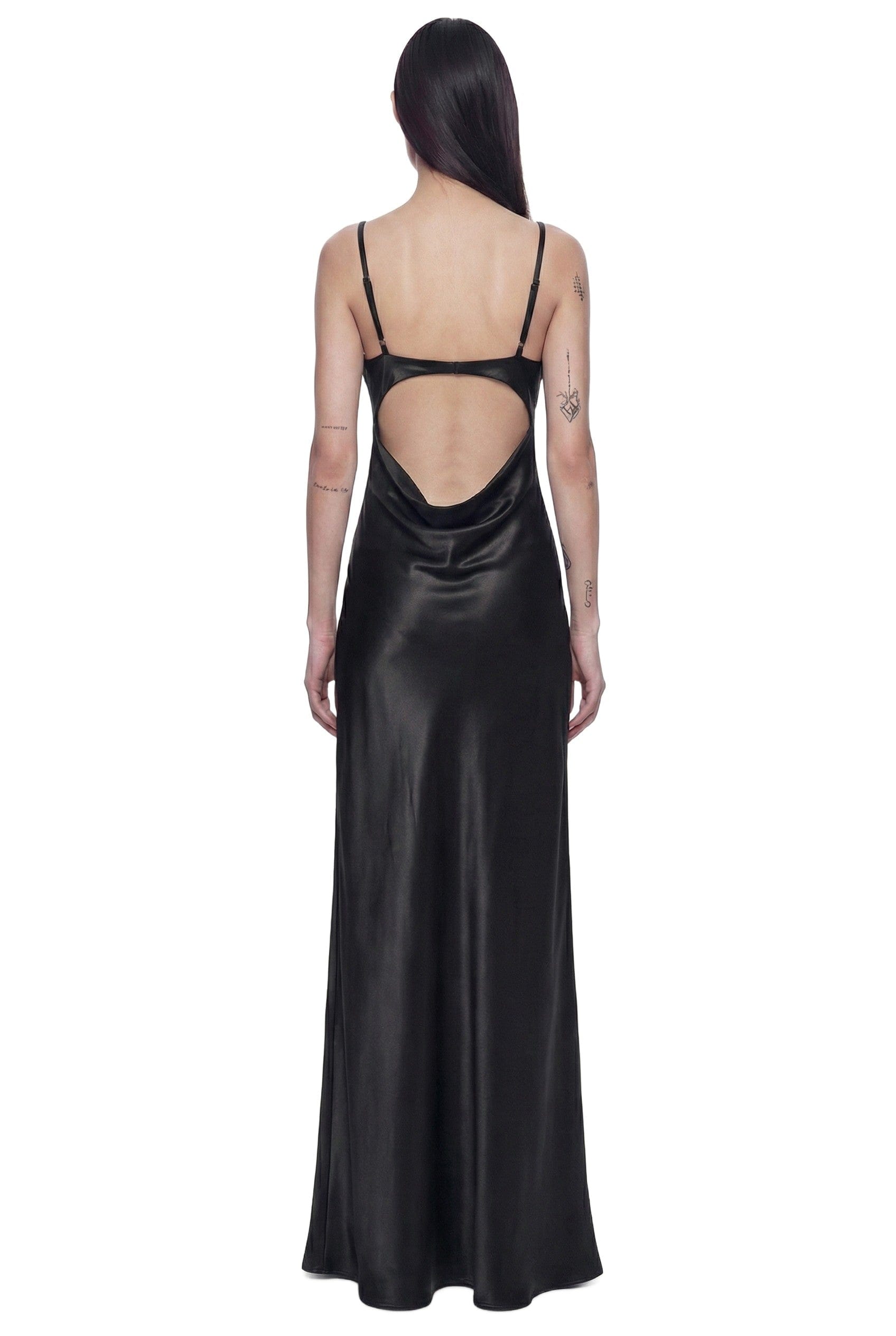 Courrèges Lingerie Glossy Long Dress