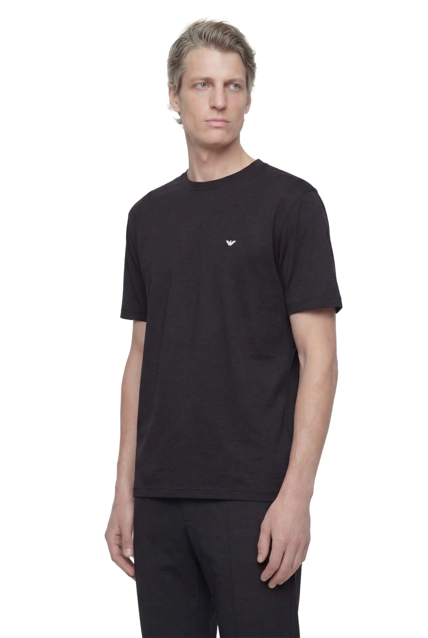 Emporio Armani Eagle Embroidery T-Shirt