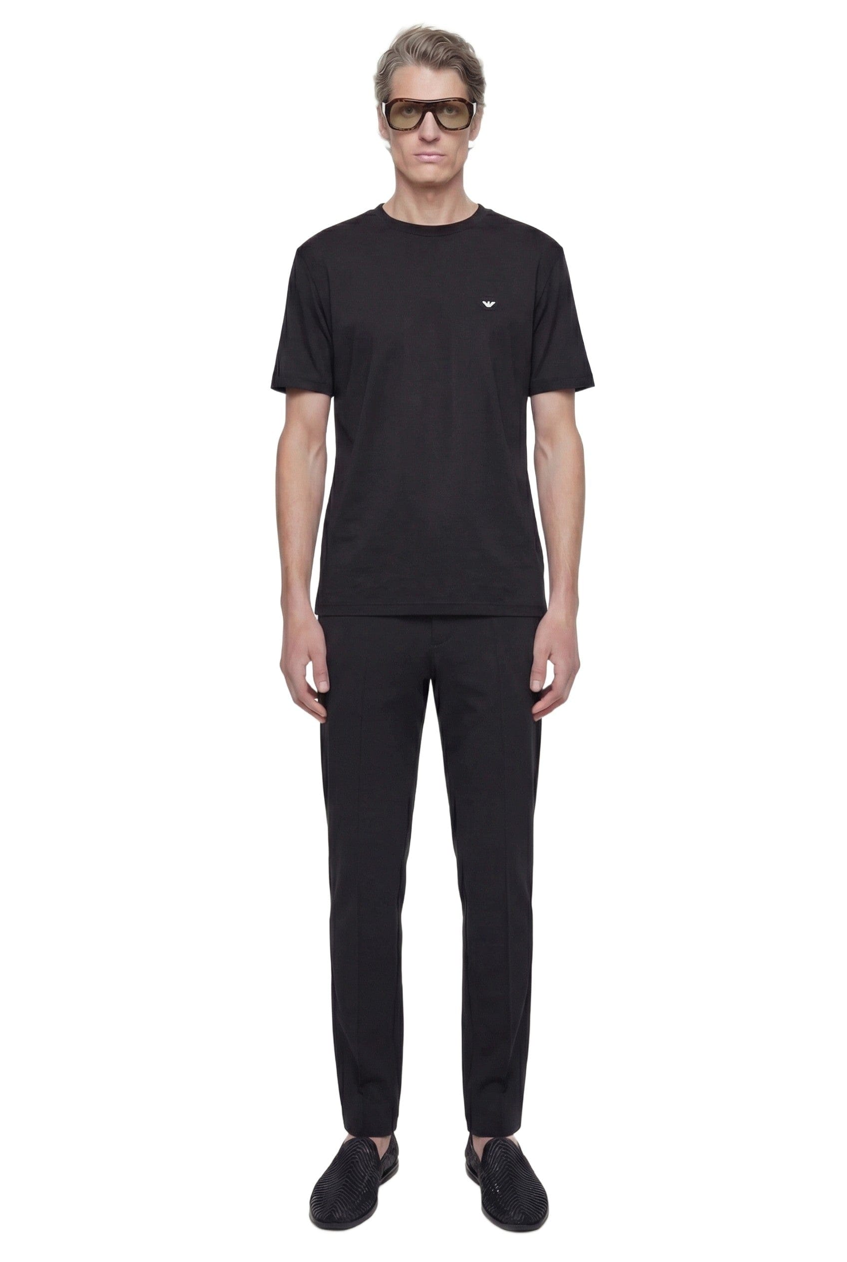 Emporio Armani Eagle Embroidery T-Shirt