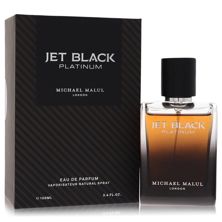 Michael Malul Jet Black Platinum Cologne By Michael Malul Eau De Parfum Spray