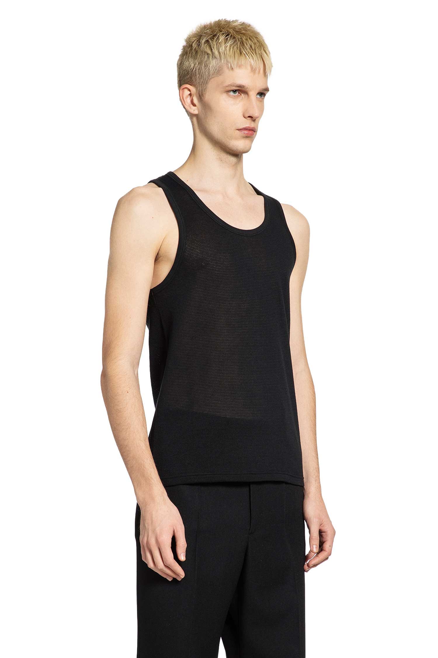 TOM FORD Semi-sheer Cotton Tank Top
