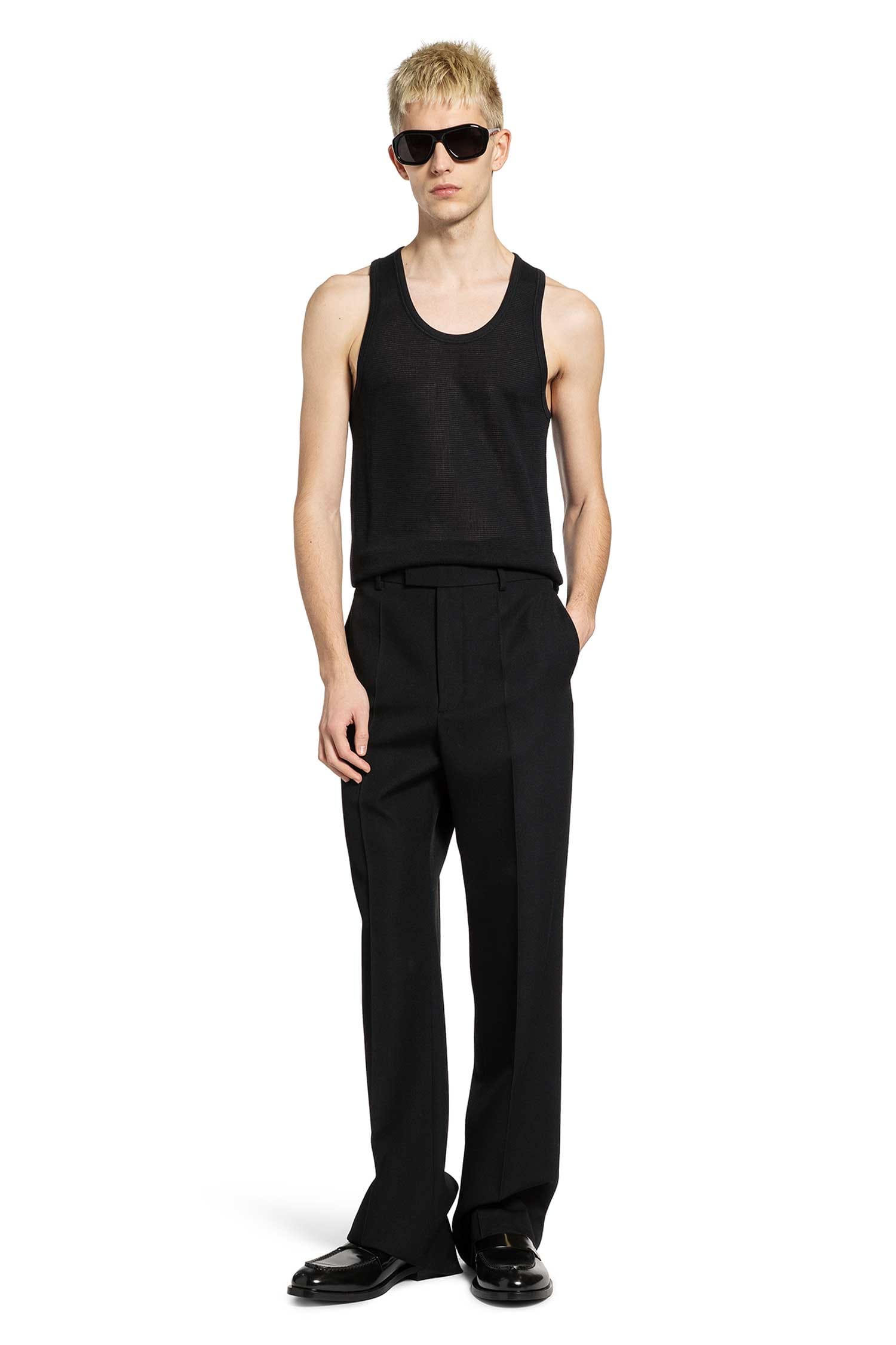 TOM FORD Semi-sheer Cotton Tank Top