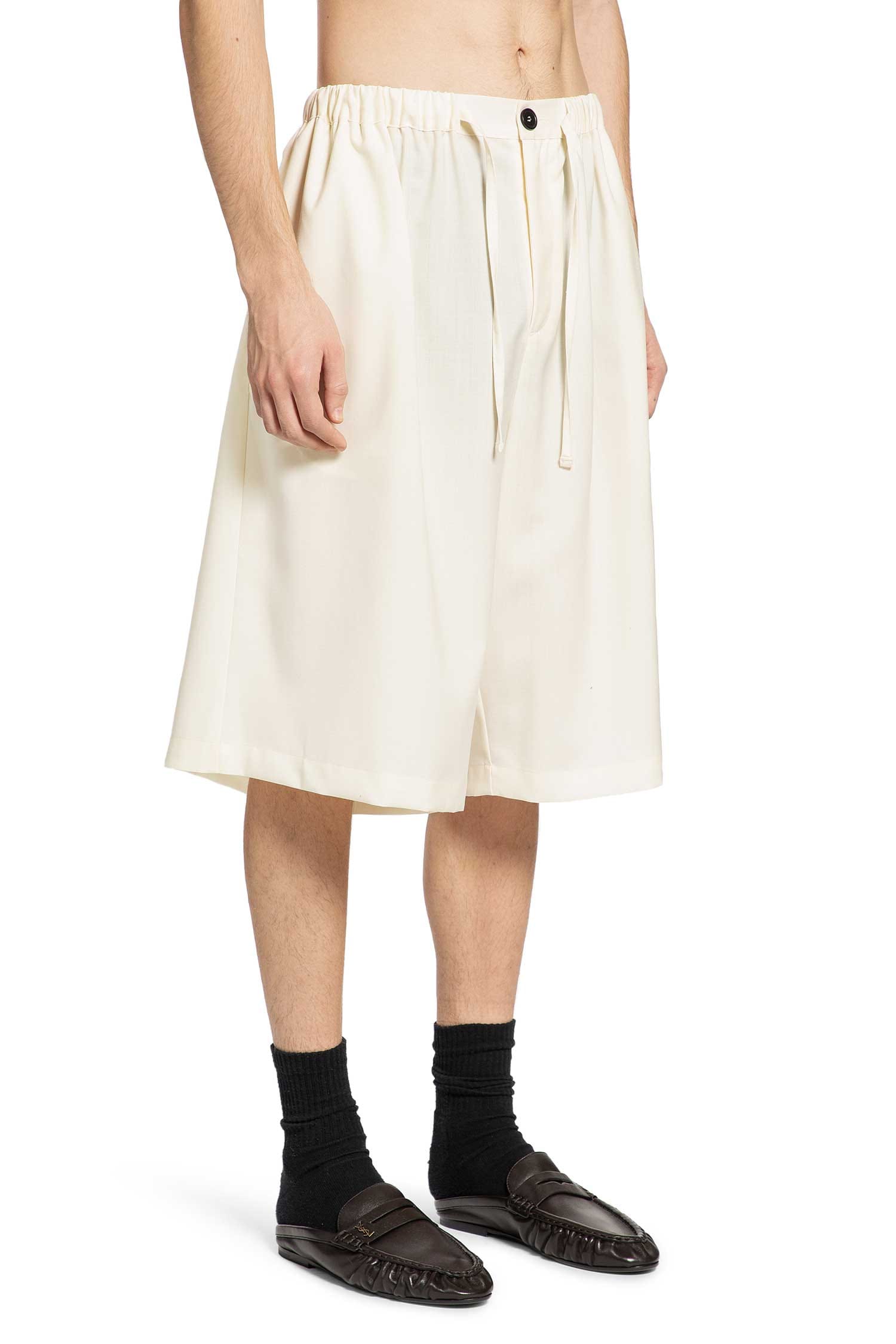 ROSE BURRITO Basketball Wool Shorts