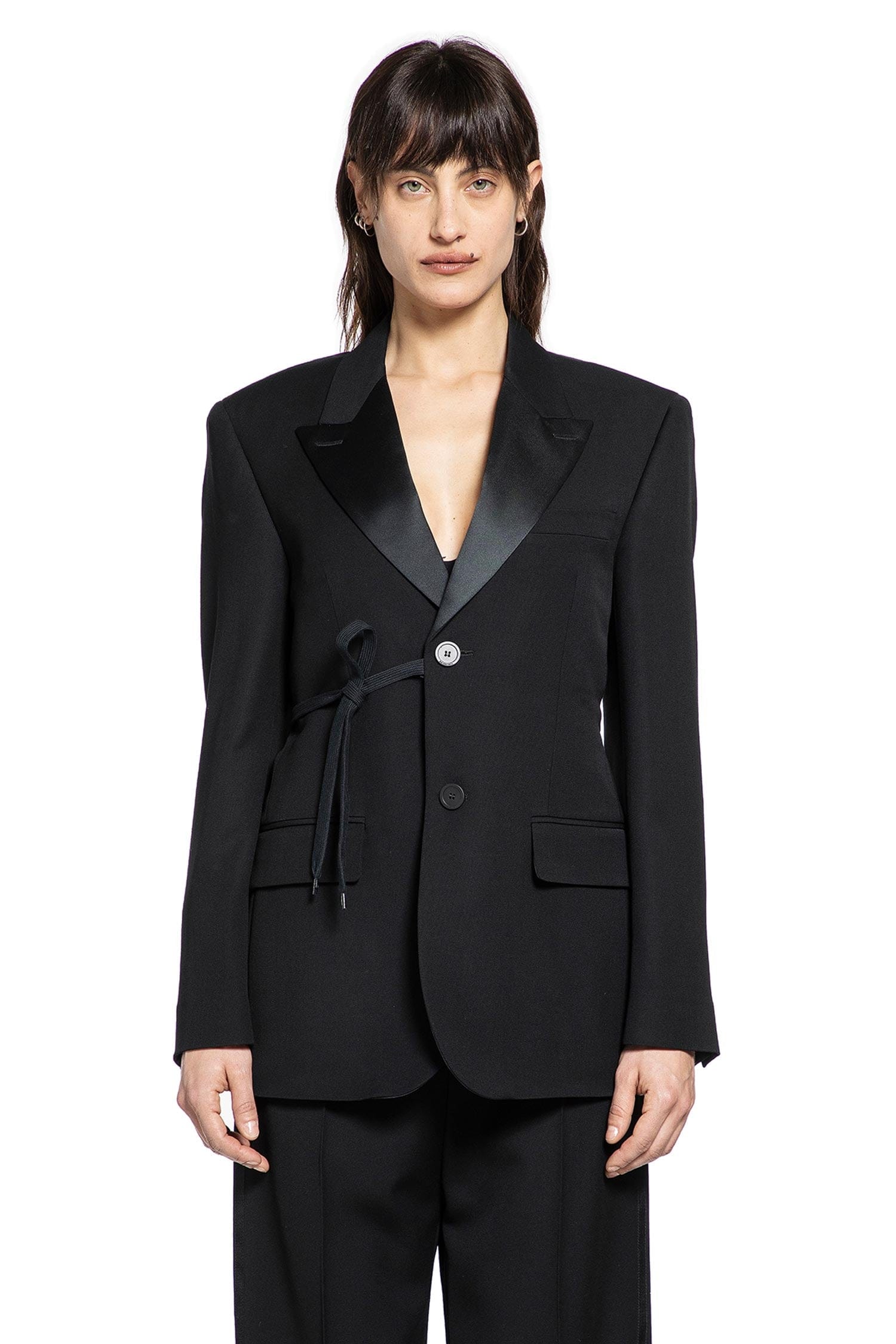 Balenciaga Wrap Tuxedo Blazer