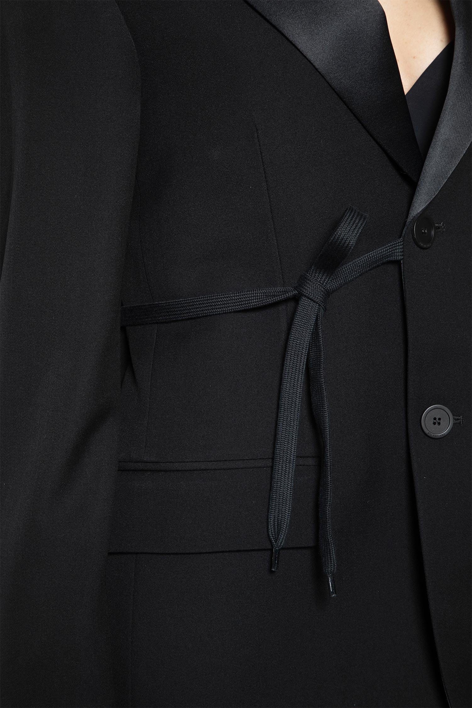Balenciaga Wrap Tuxedo Blazer
