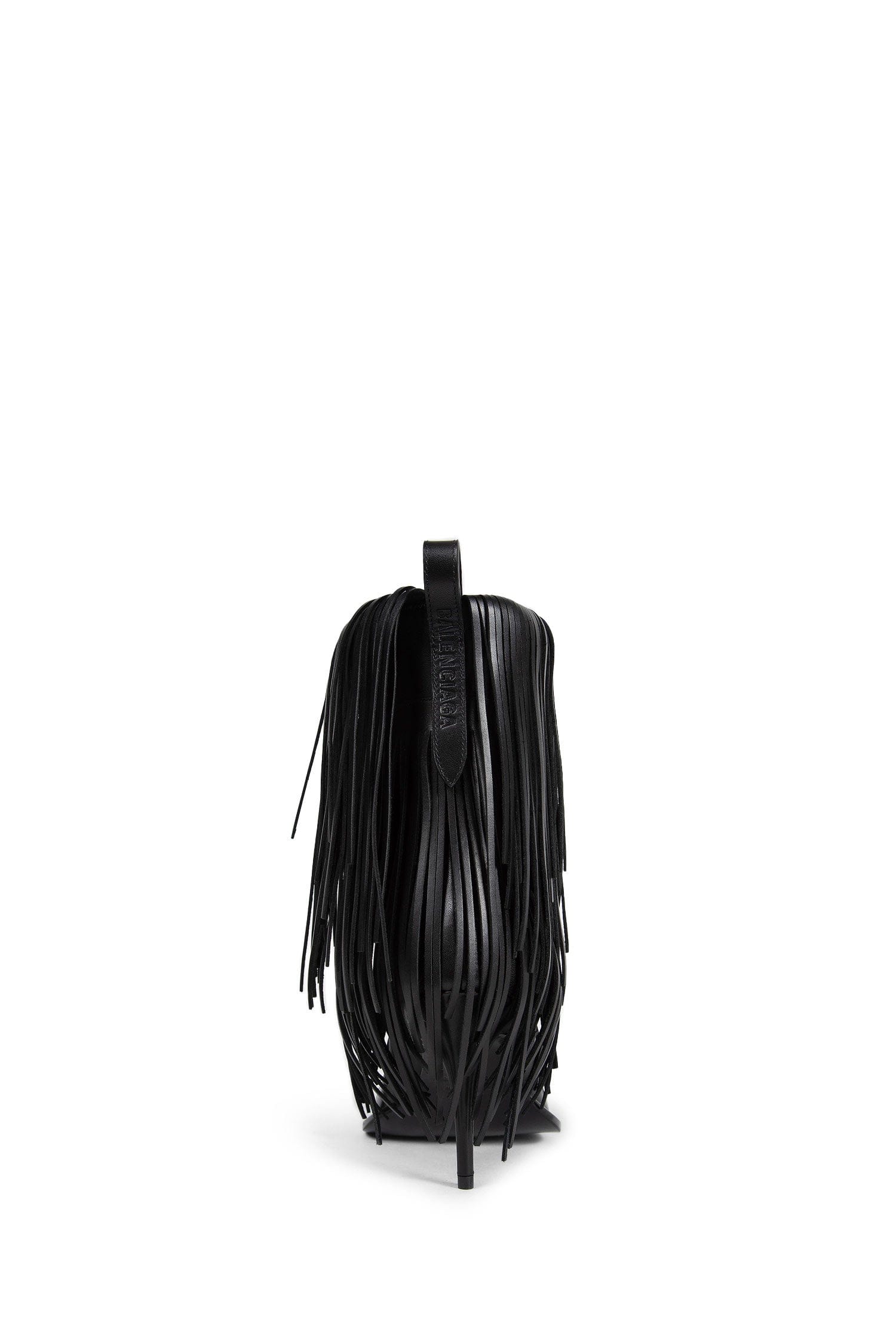 Balenciaga Avenue Fringe Ankle Boots