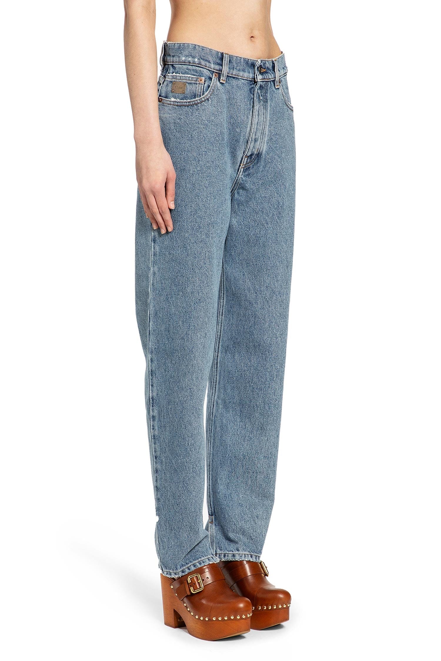 Chloe High-rise Tapered Jeans