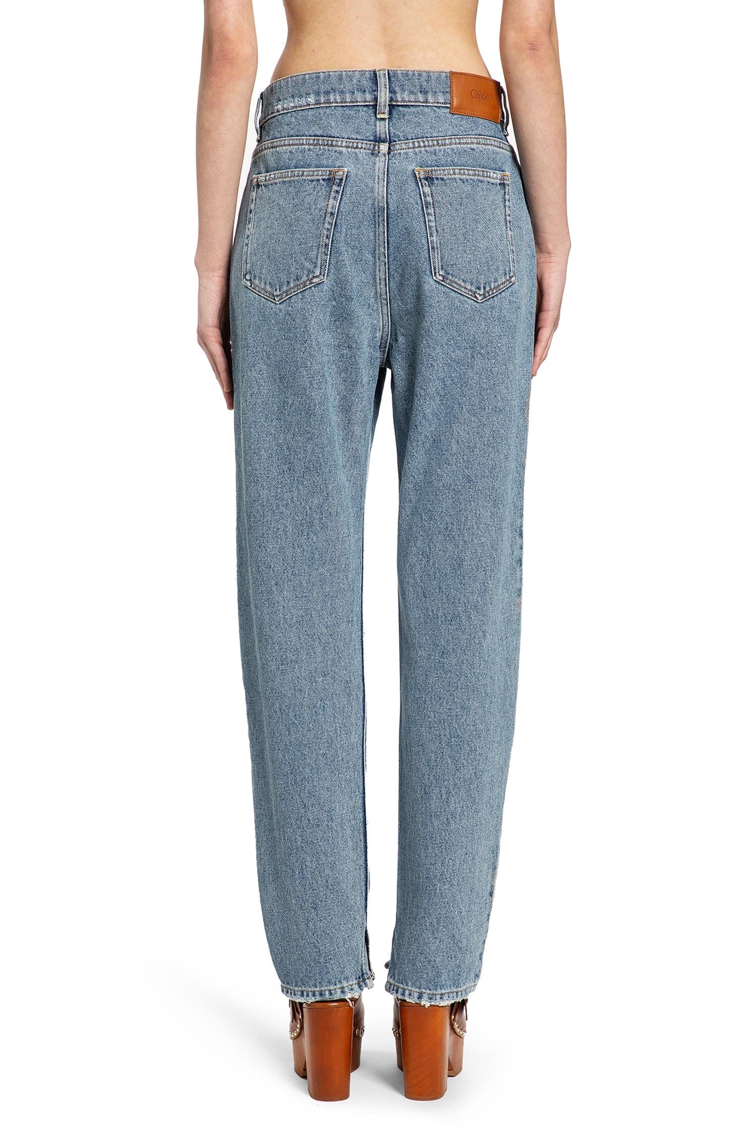 Chloe High-rise Tapered Jeans